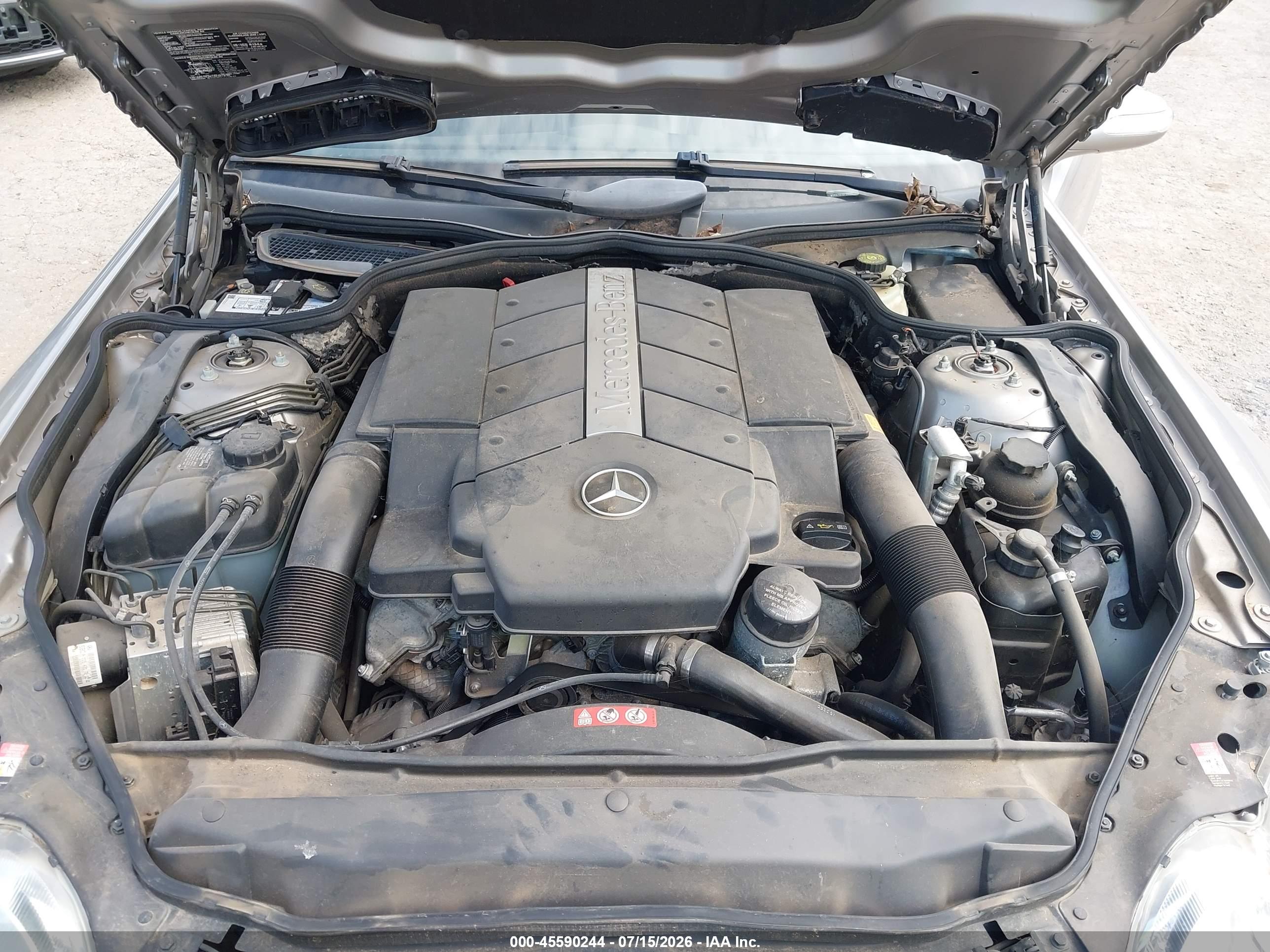 2005 MERCEDES-BENZ SL 500 SL500