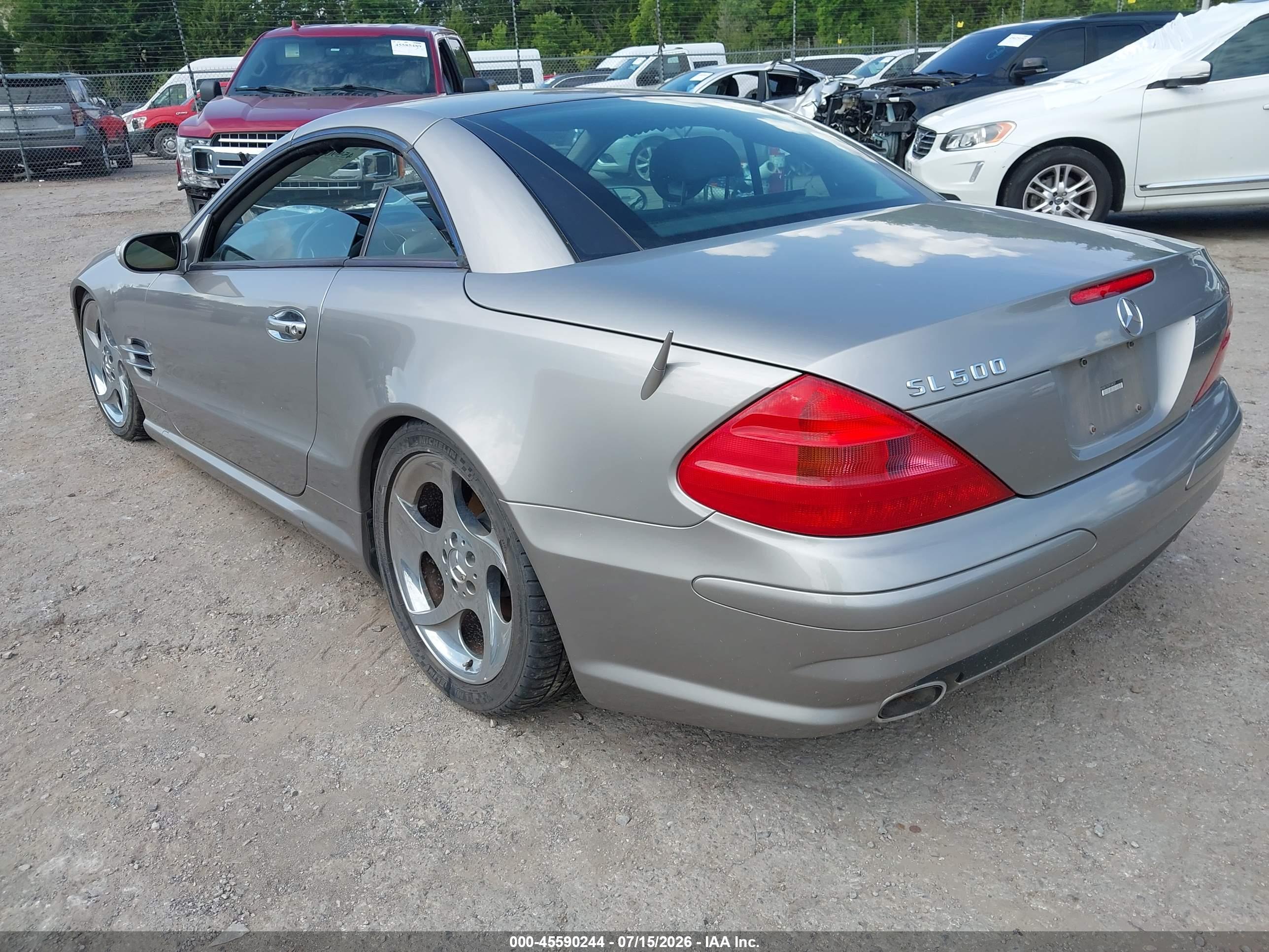 2005 MERCEDES-BENZ SL 500 SL500