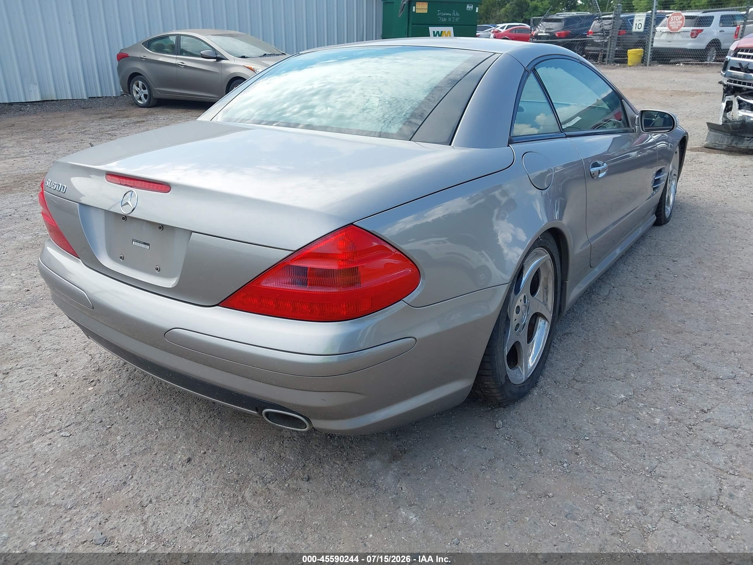 2005 MERCEDES-BENZ SL 500 SL500