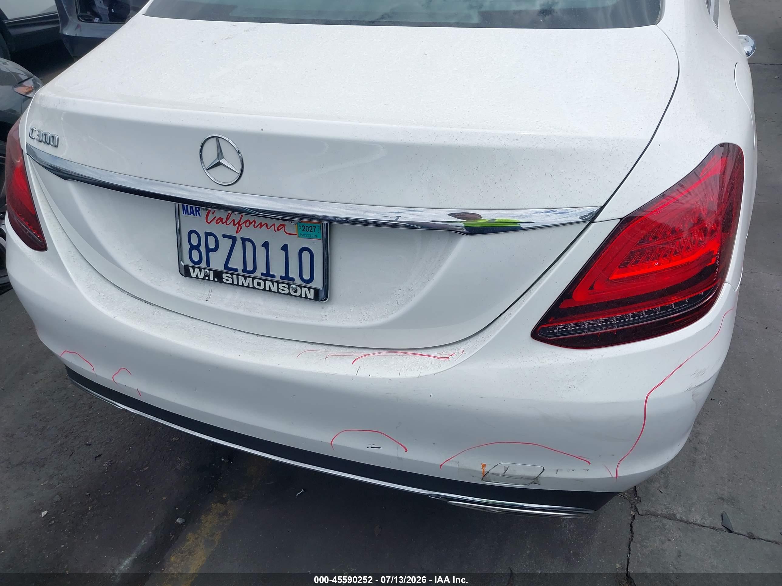 2020 MERCEDES-BENZ C 300 C300