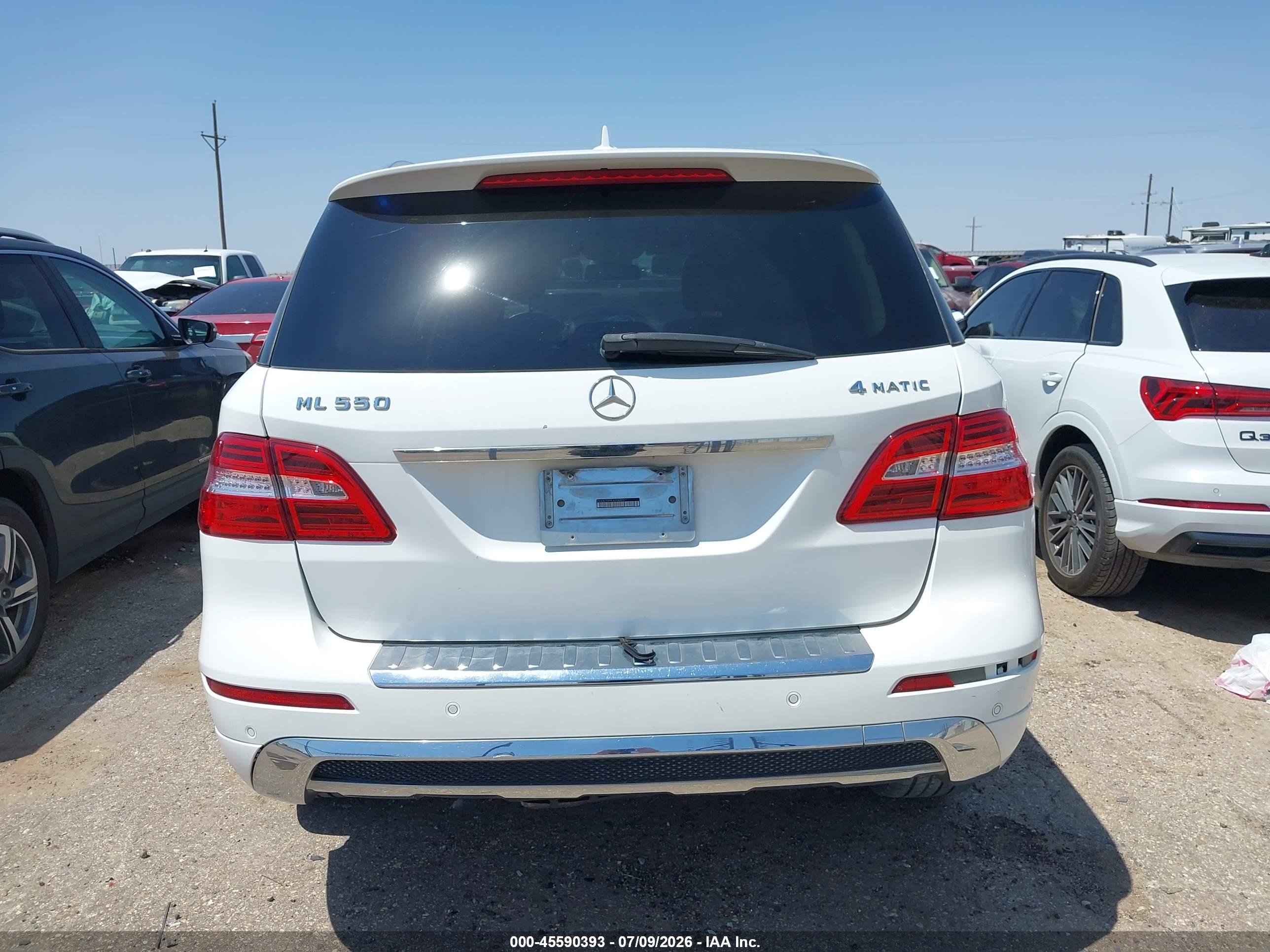 2014 MERCEDES-BENZ ML 550 4MATIC