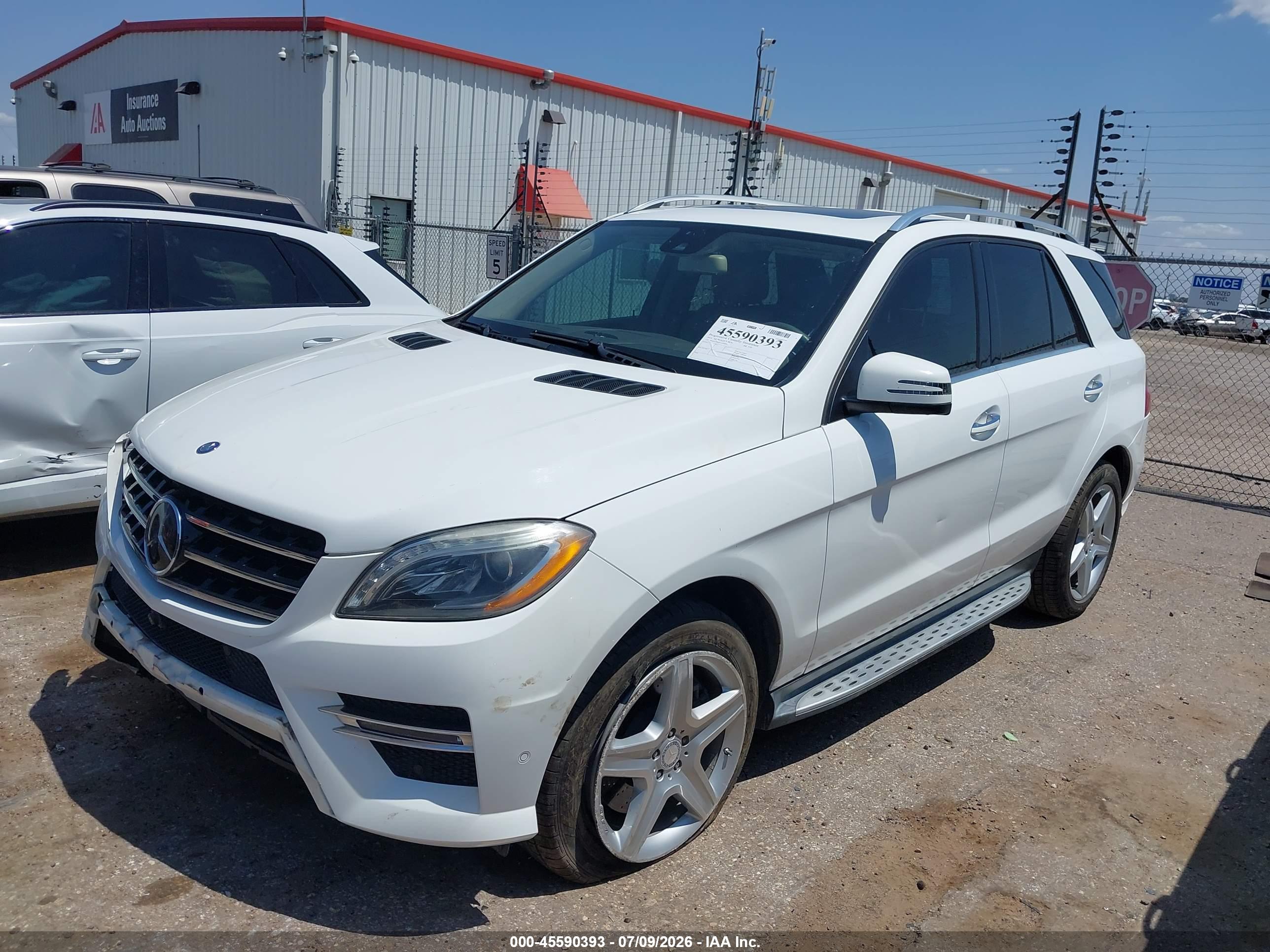 2014 MERCEDES-BENZ ML 550 4MATIC