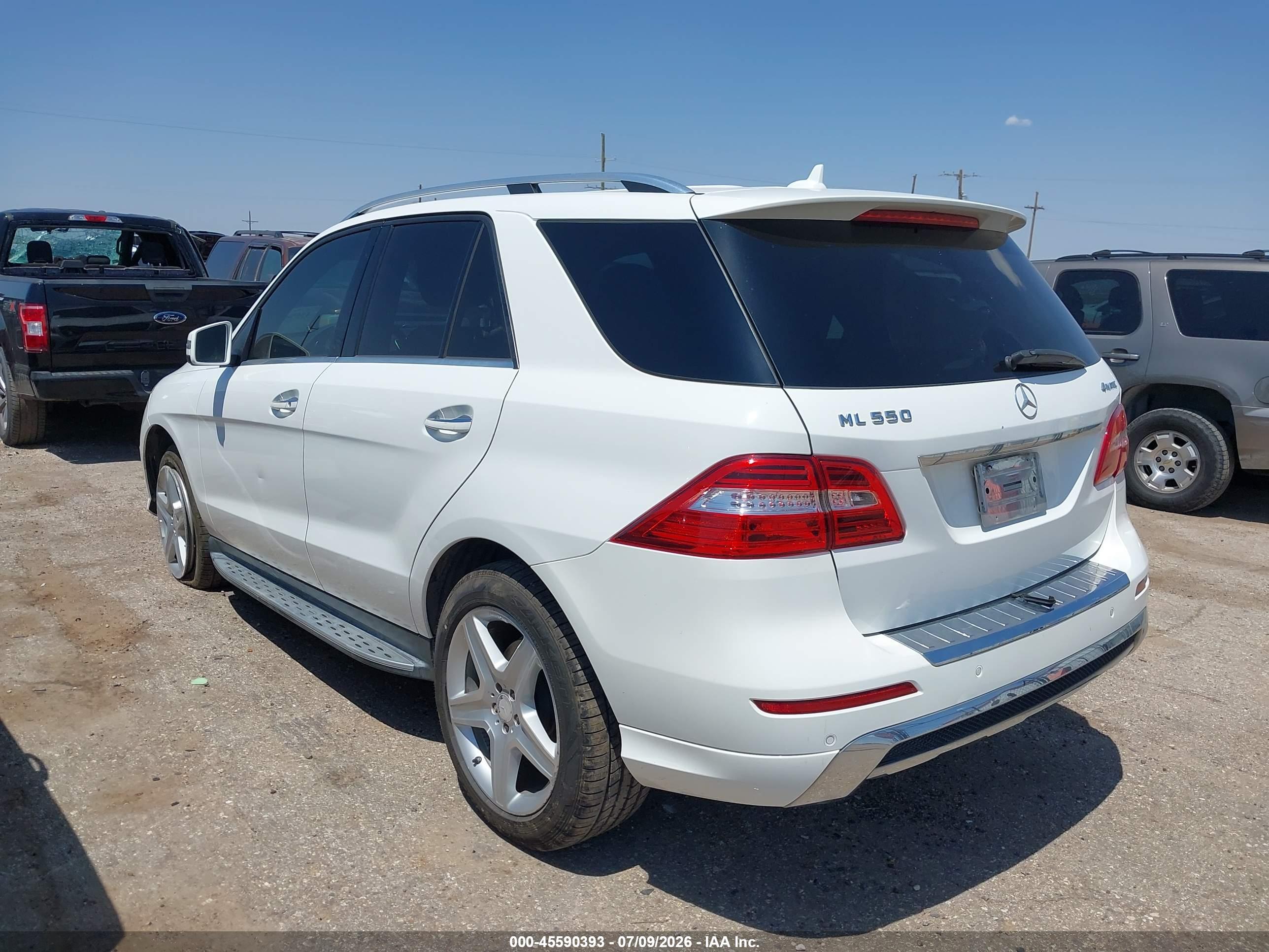2014 MERCEDES-BENZ ML 550 4MATIC