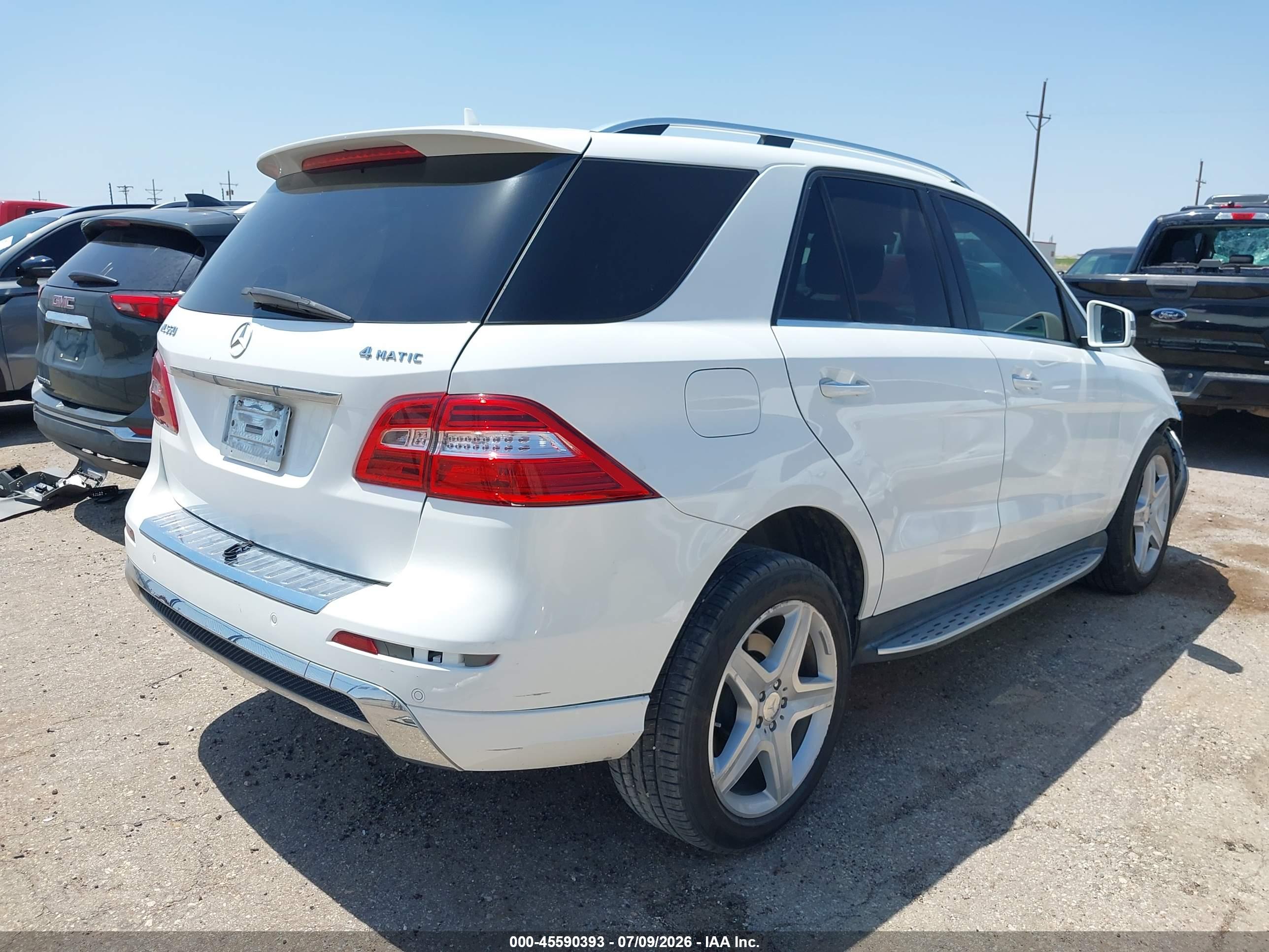 2014 MERCEDES-BENZ ML 550 4MATIC
