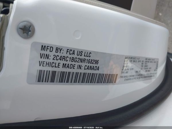 2022 CHRYSLER PACIFICA TOURING L