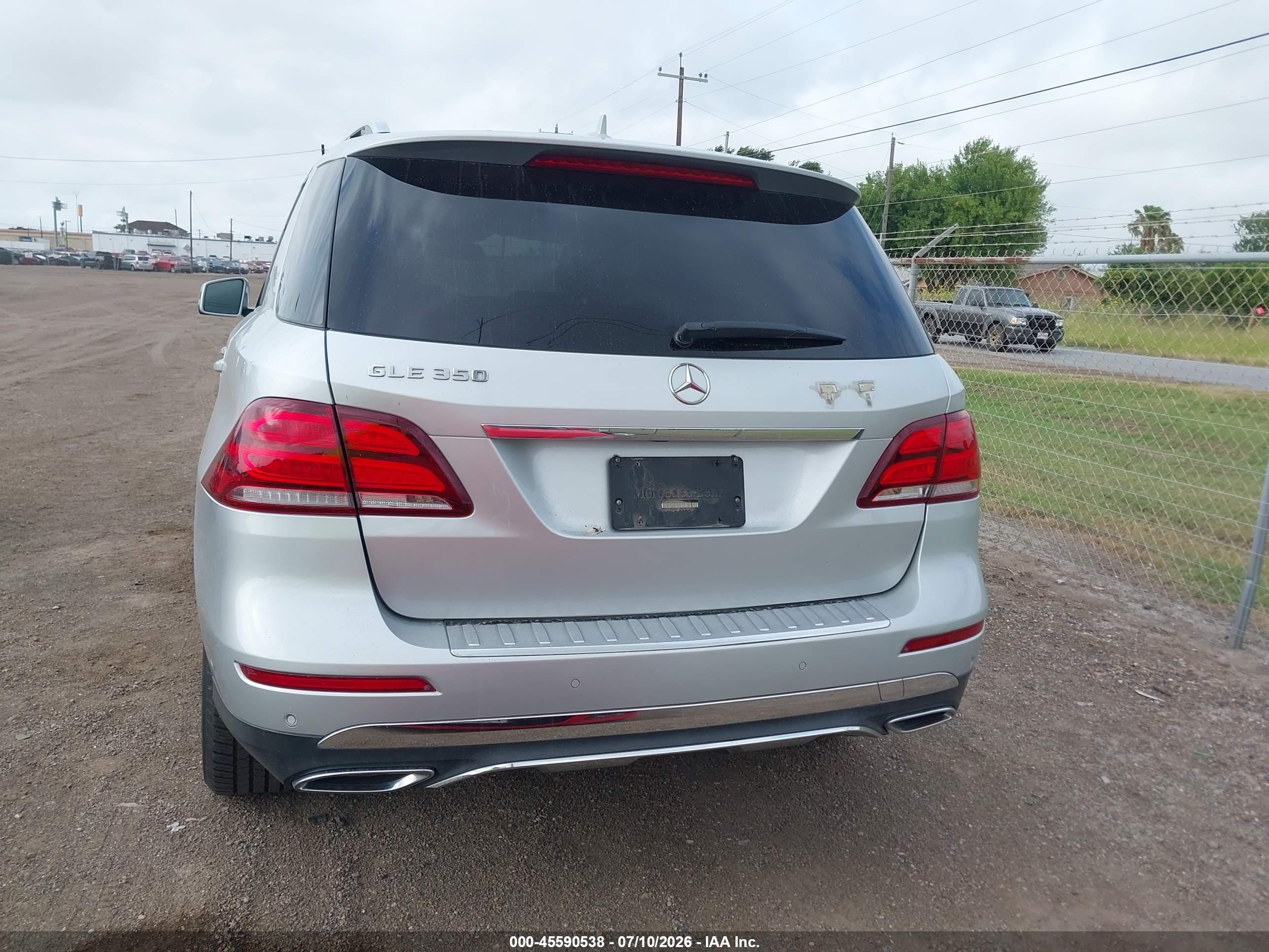 2018 MERCEDES-BENZ GLE 350 GLE350