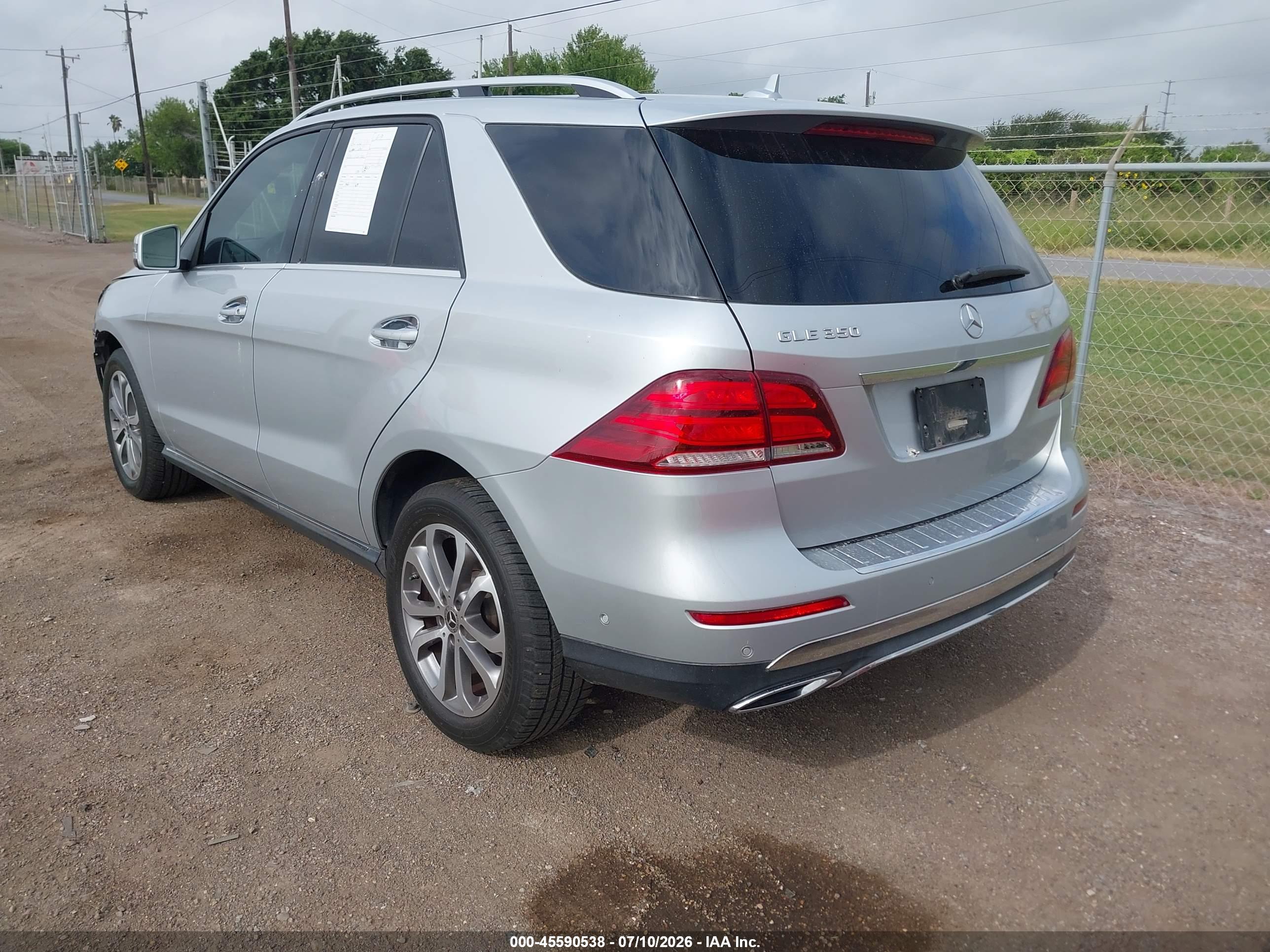2018 MERCEDES-BENZ GLE 350 GLE350