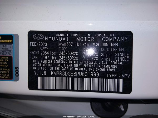 2023 HYUNDAI PALISADE XRT