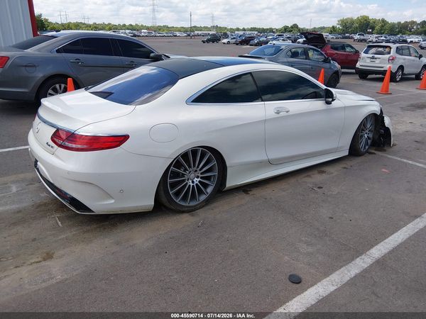 2016 MERCEDES-BENZ S 550 4MATIC — I4