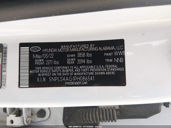 2023 HYUNDAI ELANTRA SEL