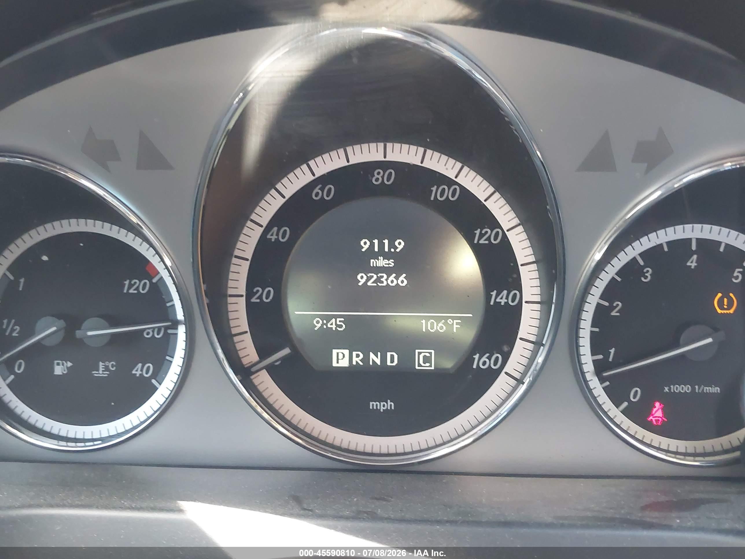 2010 MERCEDES-BENZ C 300 C300
