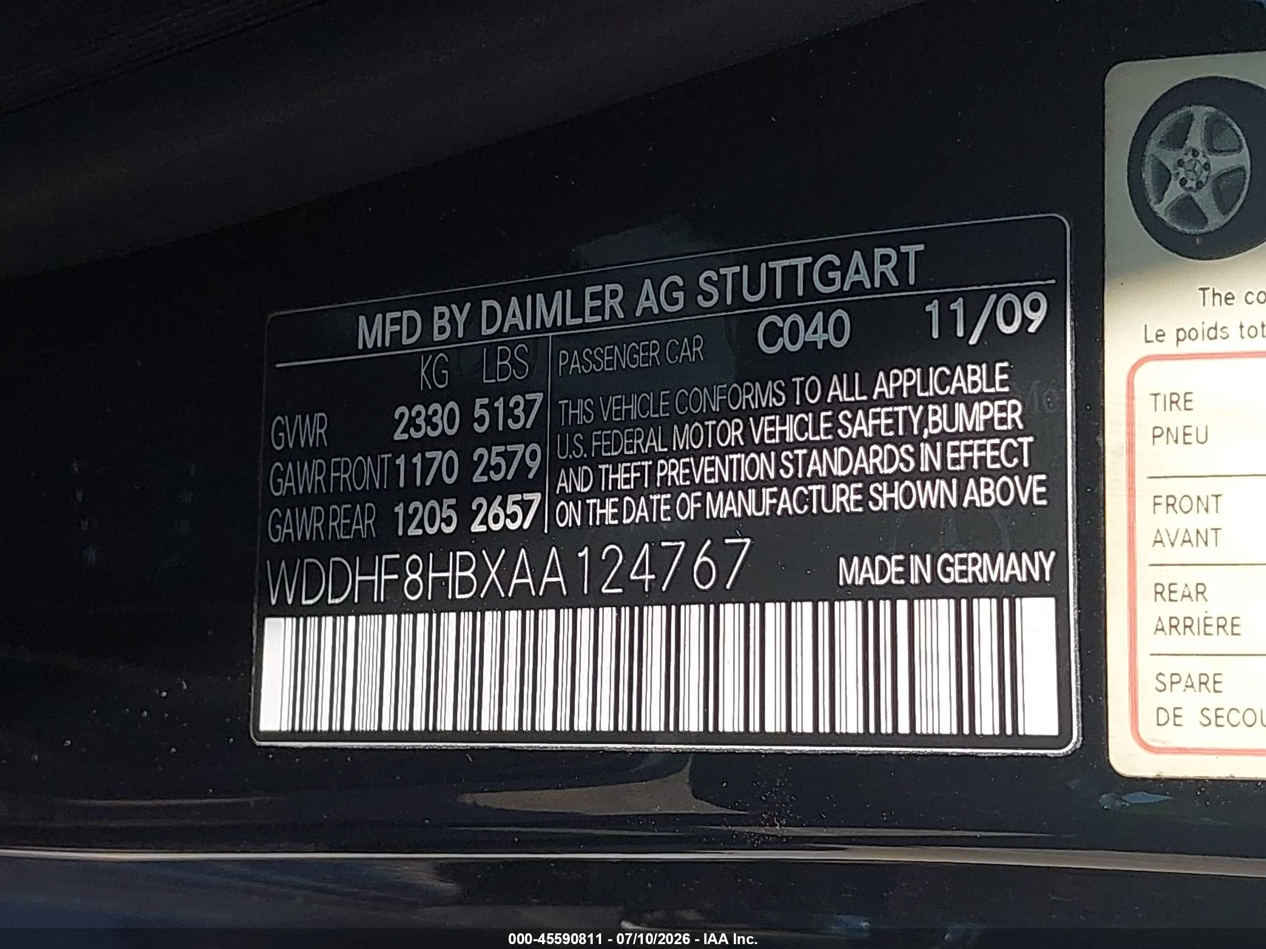 2010 MERCEDES-BENZ E 350 E350 4-MATIC