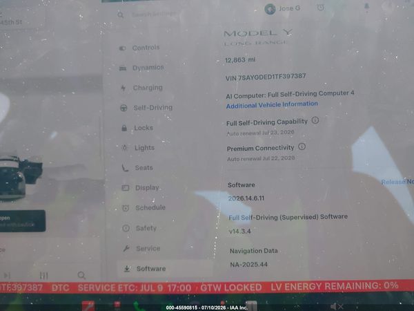 2026 TESLA MODEL Y