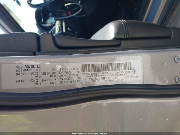 2019 JEEP GRAND CHEROKEE LAREDO 4X2