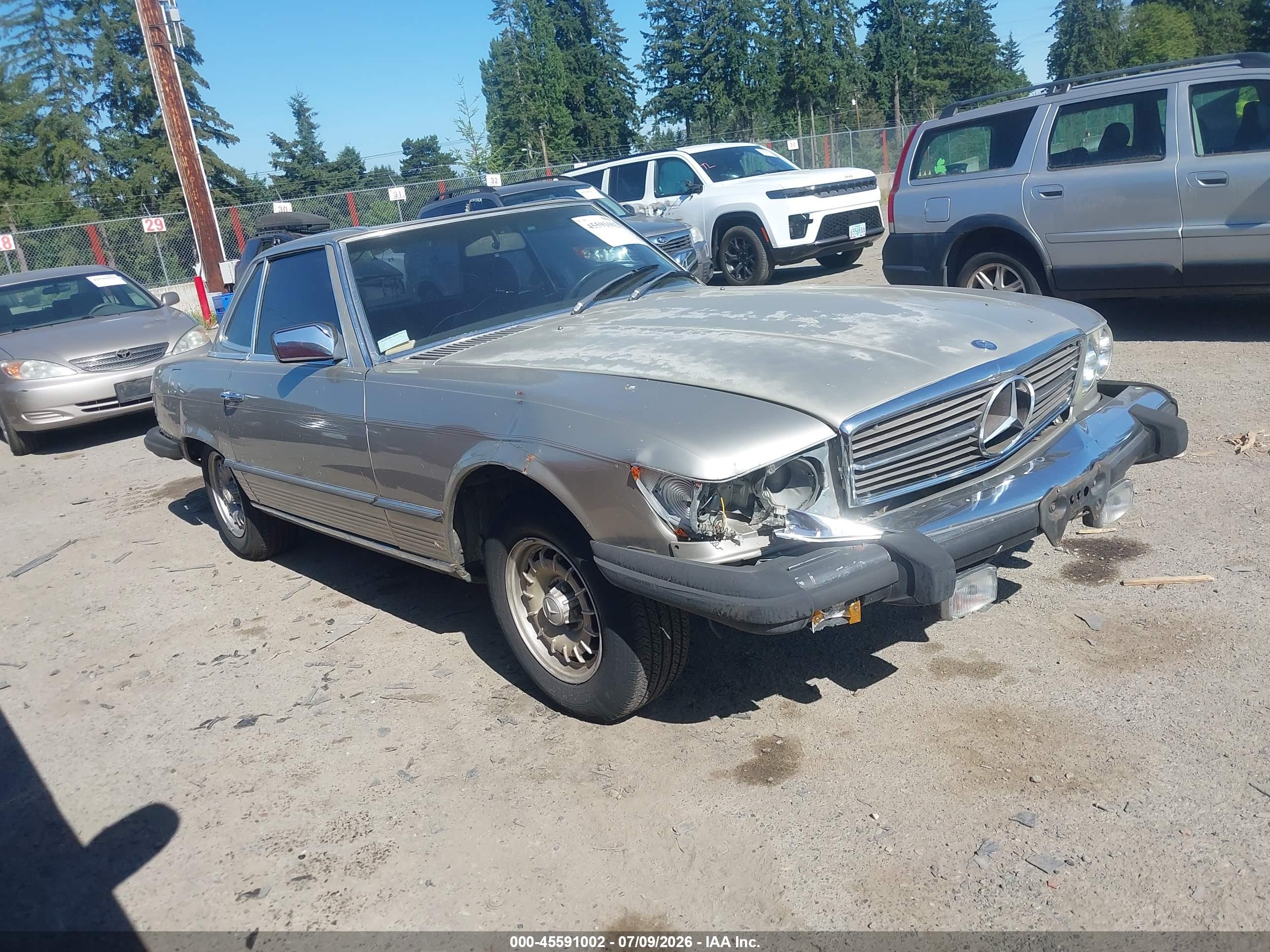 1985 MERCEDES-BENZ 380 380SL