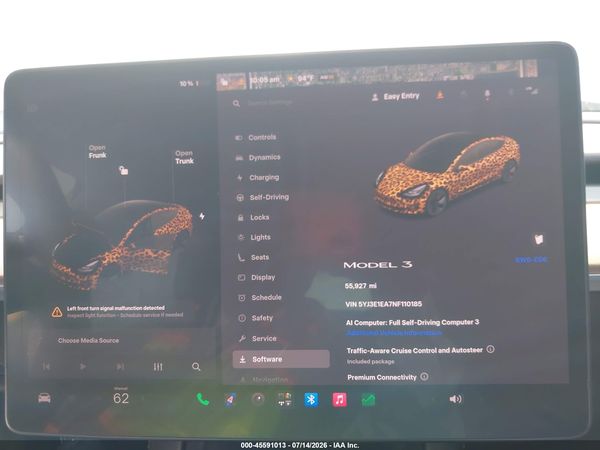2022 TESLA MODEL 3 REAR-WHEEL DRIVE