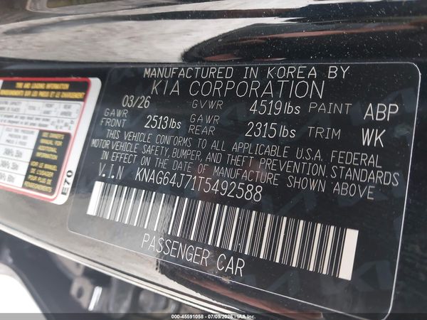 2026 KIA K5 GT-LINE AWD