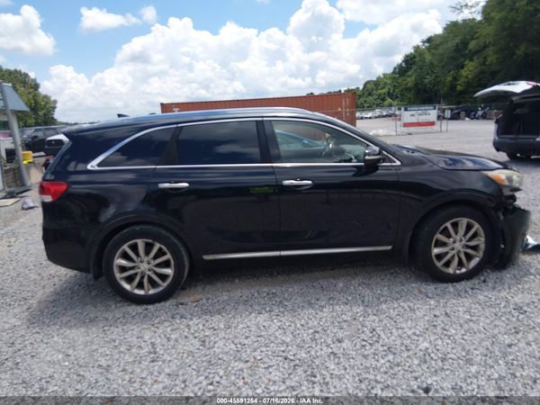 2016 KIA SORENTO 3.3L SXL