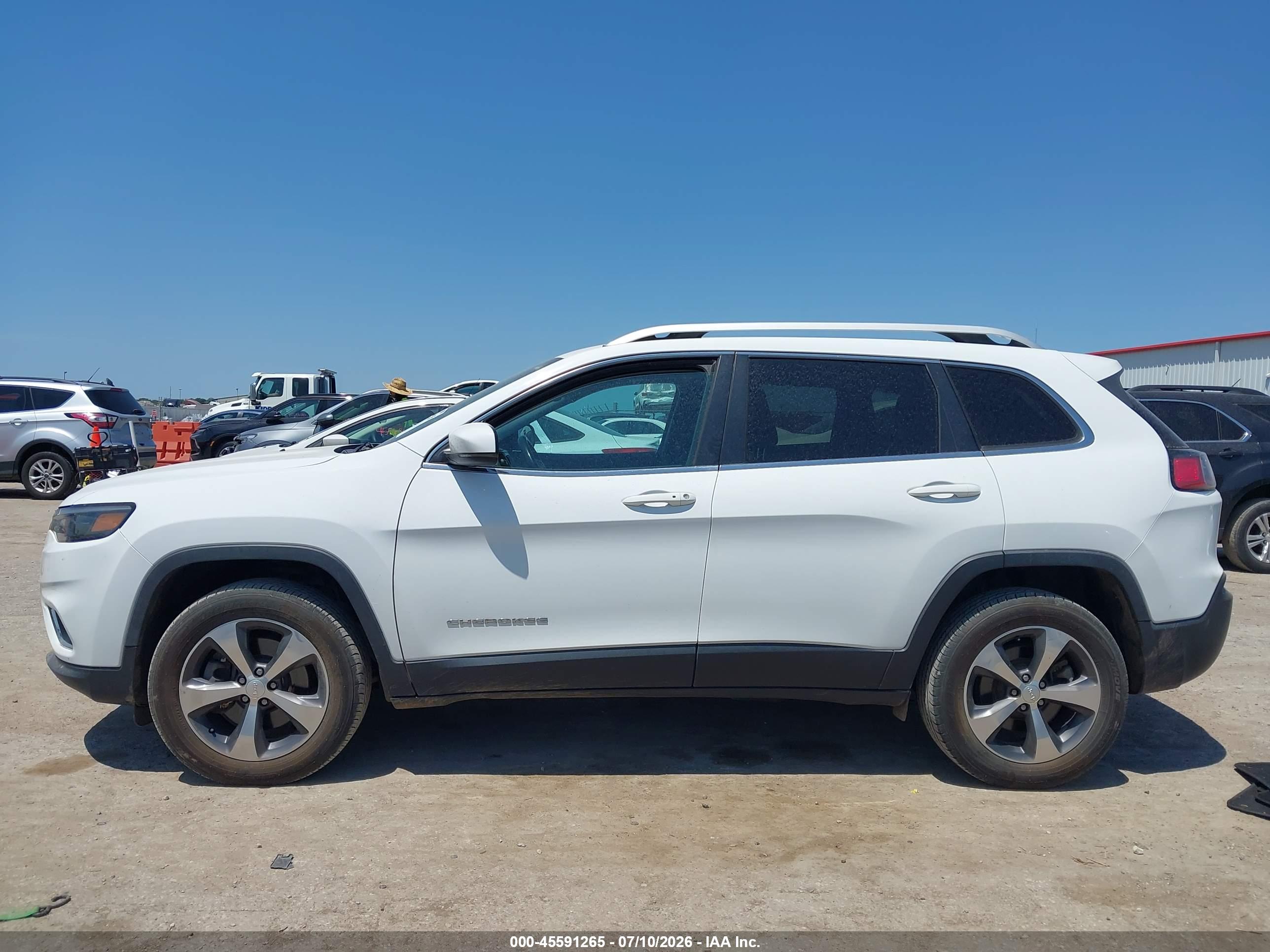 2019 JEEP CHEROKEE LIMITED 4X4