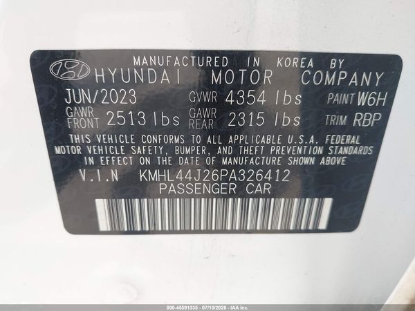 2023 HYUNDAI SONATA SEL PLUS