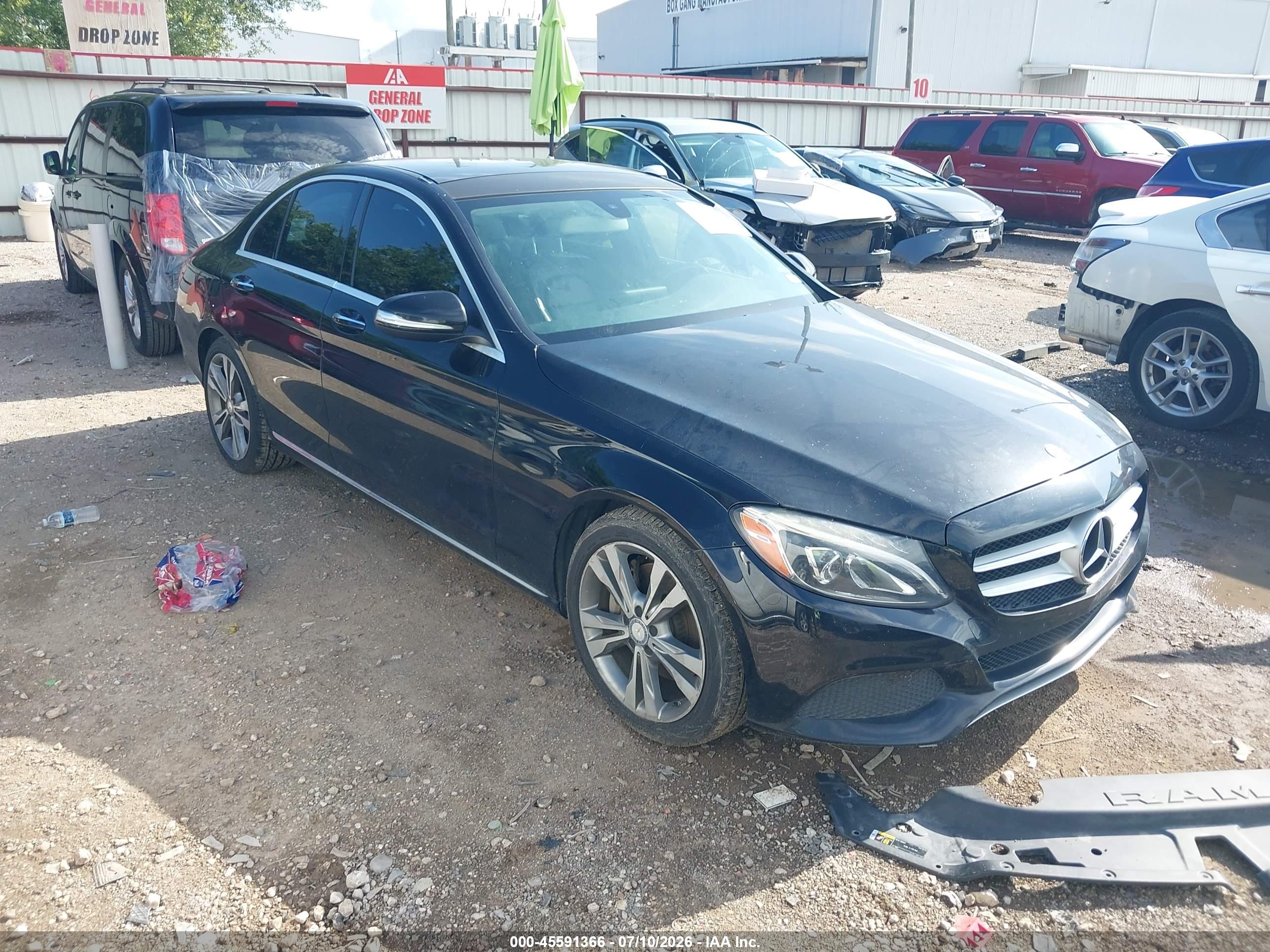 2015 MERCEDES-BENZ C 300 4MATIC