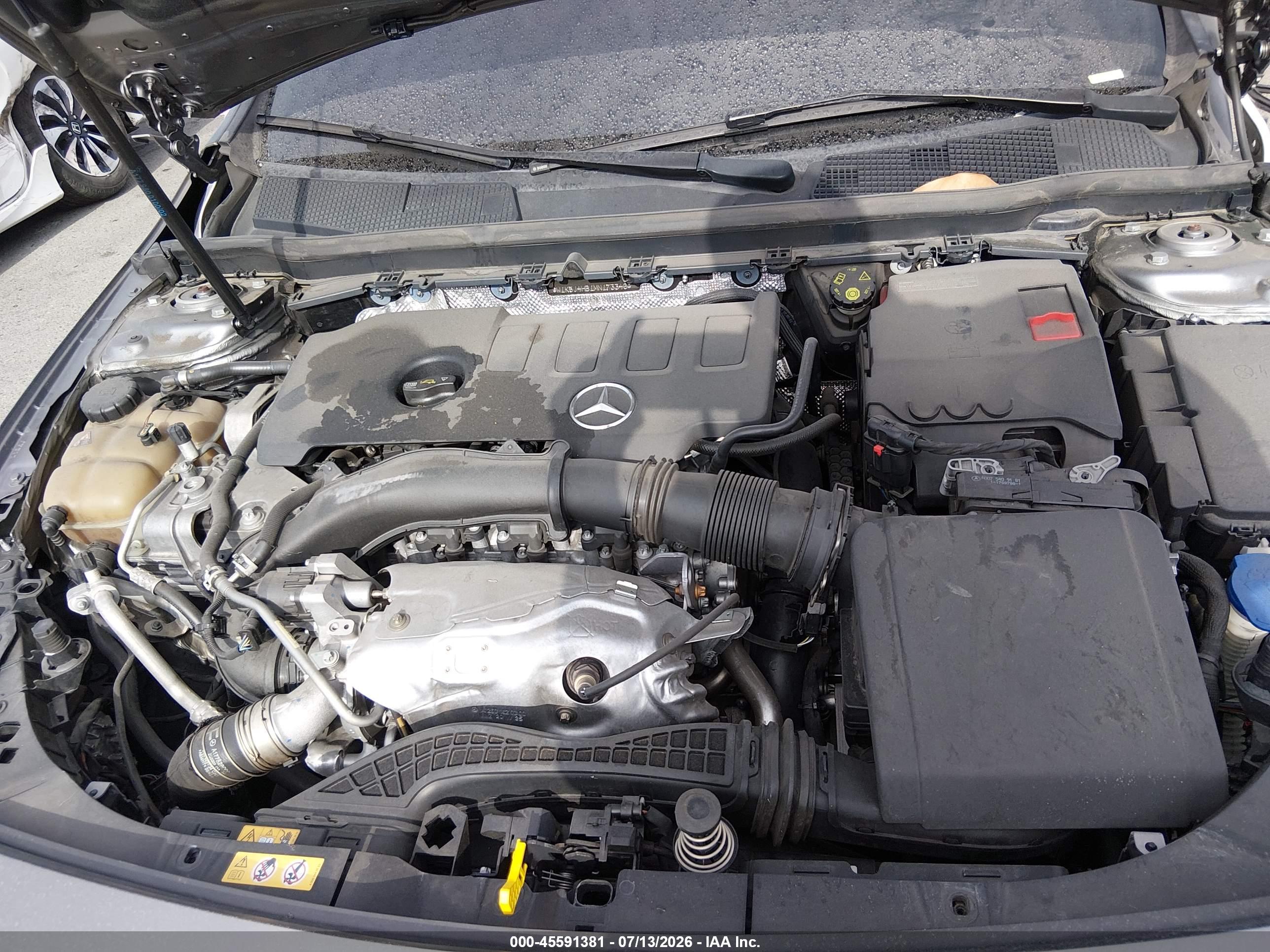 2021 MERCEDES-BENZ CLA 250 4MATIC