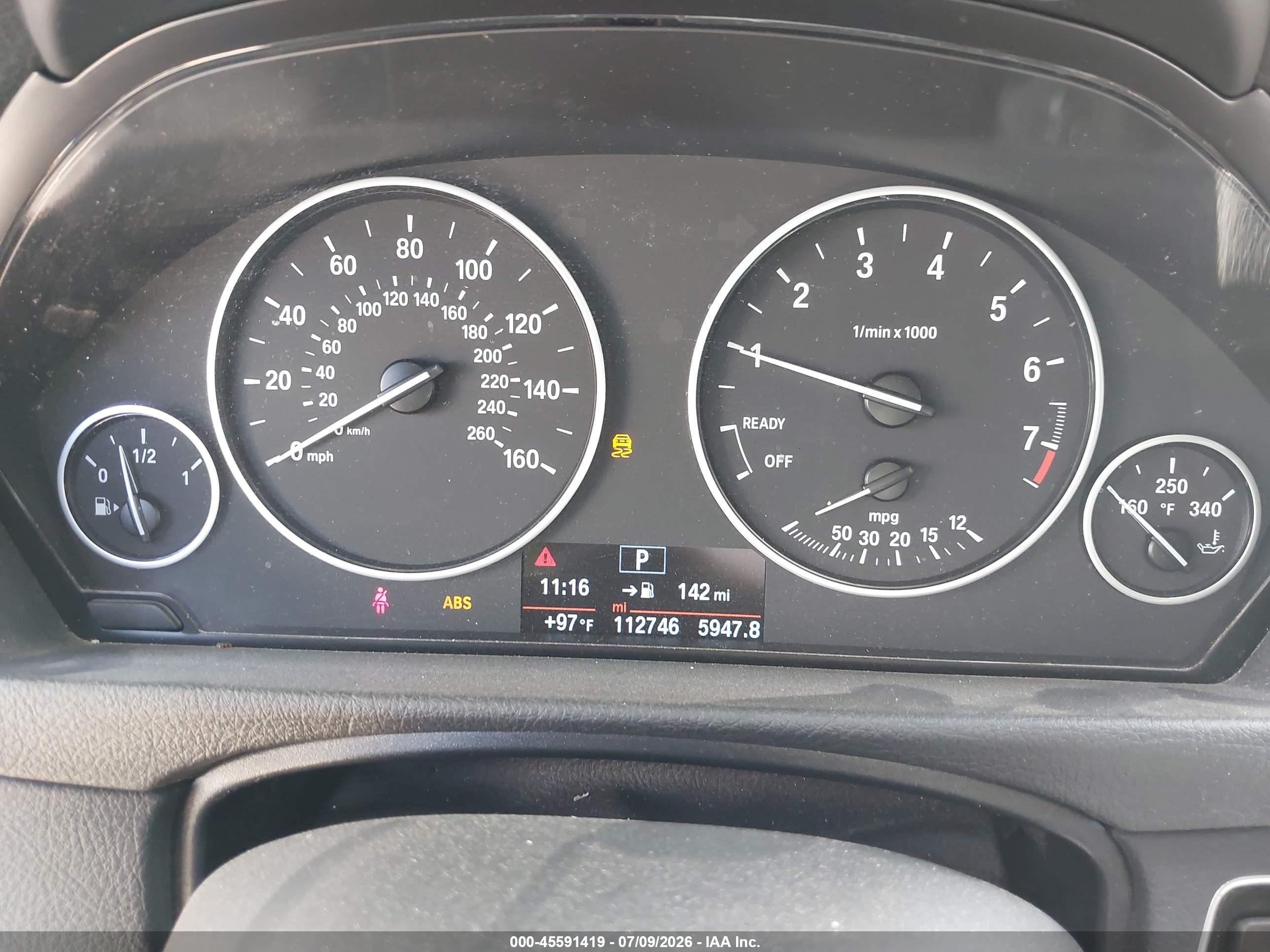 2015 BMW 320I