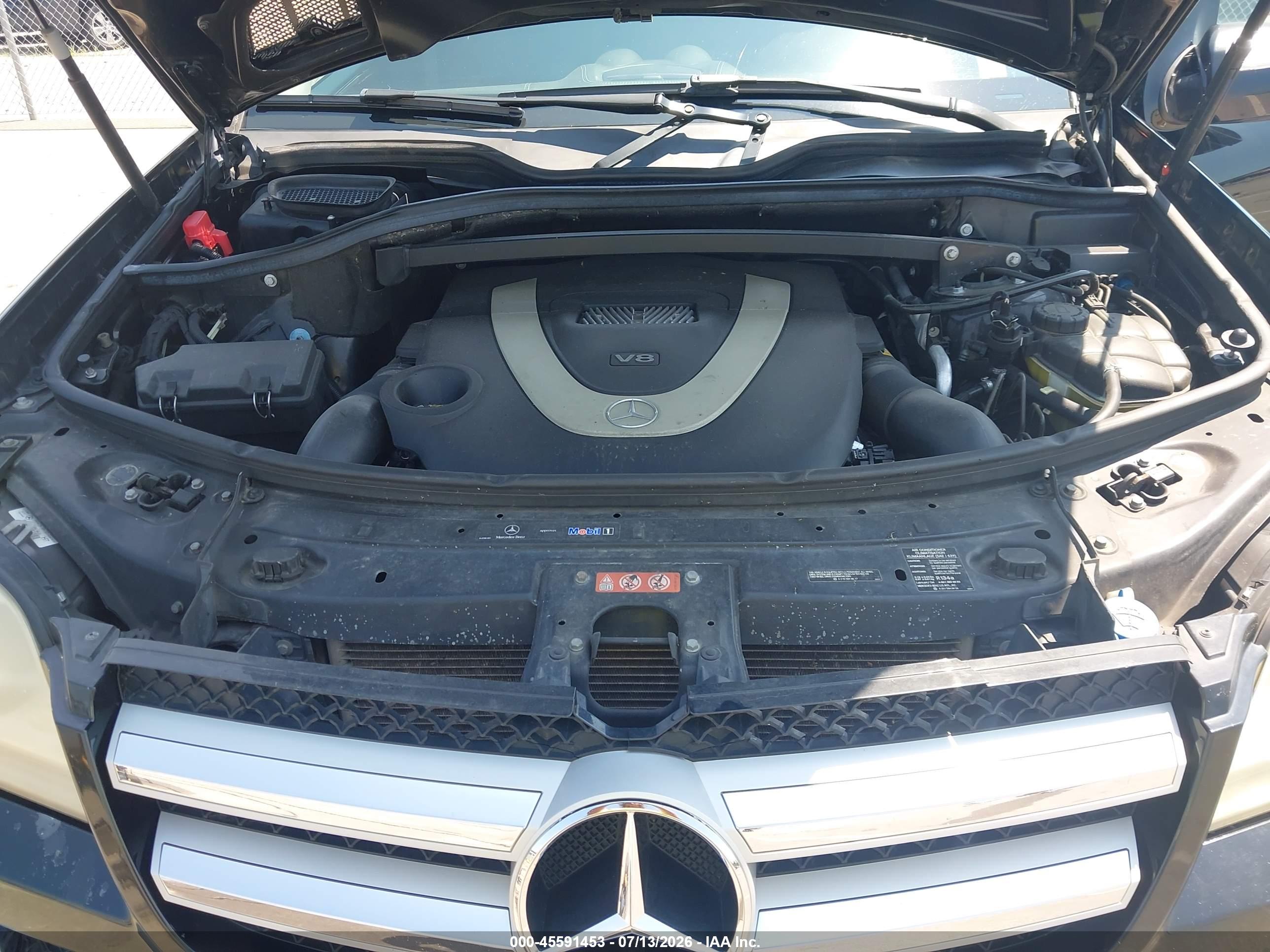 2010 MERCEDES-BENZ GL 450 GL450 4-MATIC
