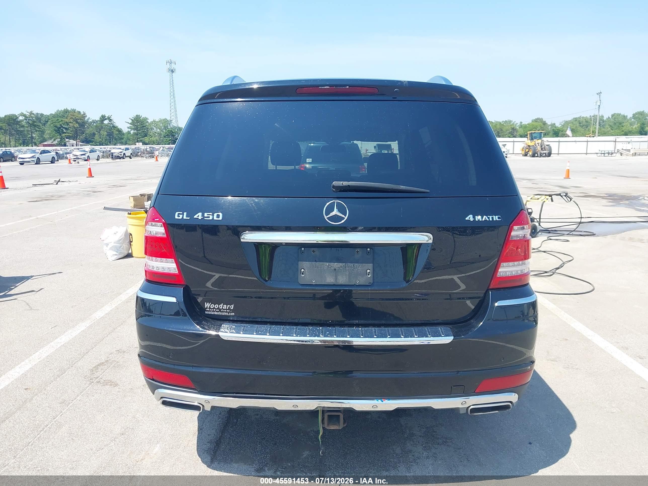 2010 MERCEDES-BENZ GL 450 GL450 4-MATIC