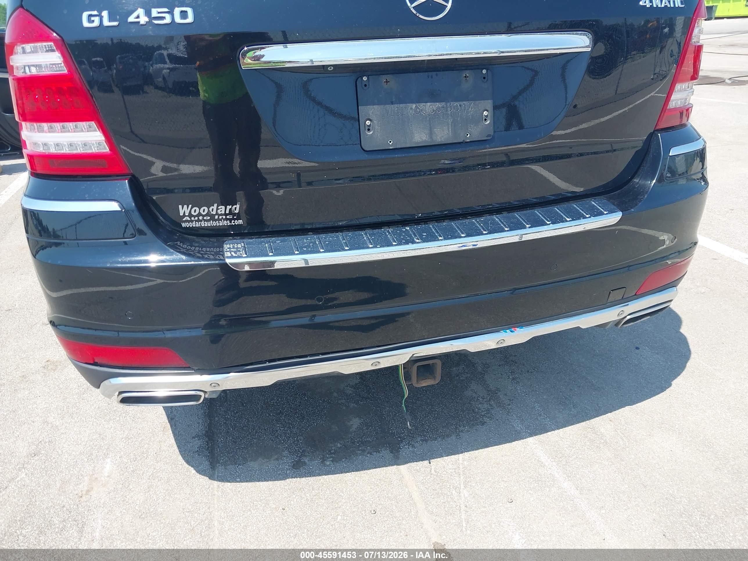 2010 MERCEDES-BENZ GL 450 GL450 4-MATIC