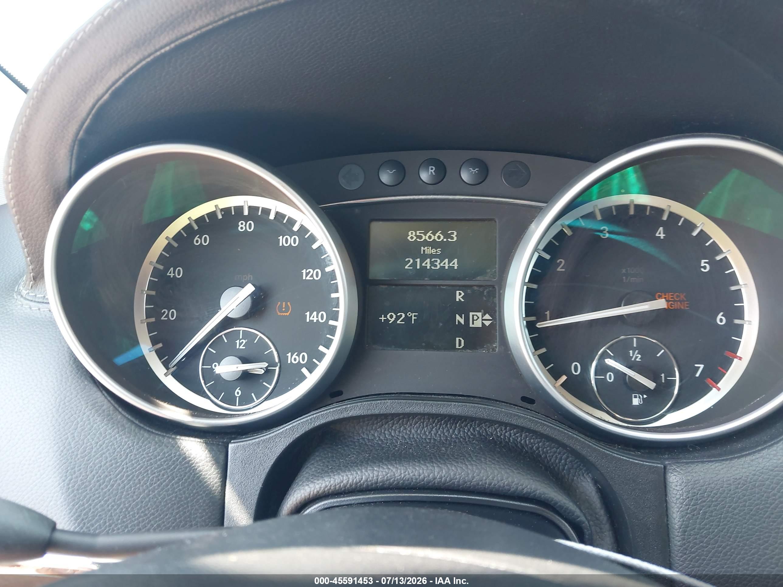 2010 MERCEDES-BENZ GL 450 GL450 4-MATIC
