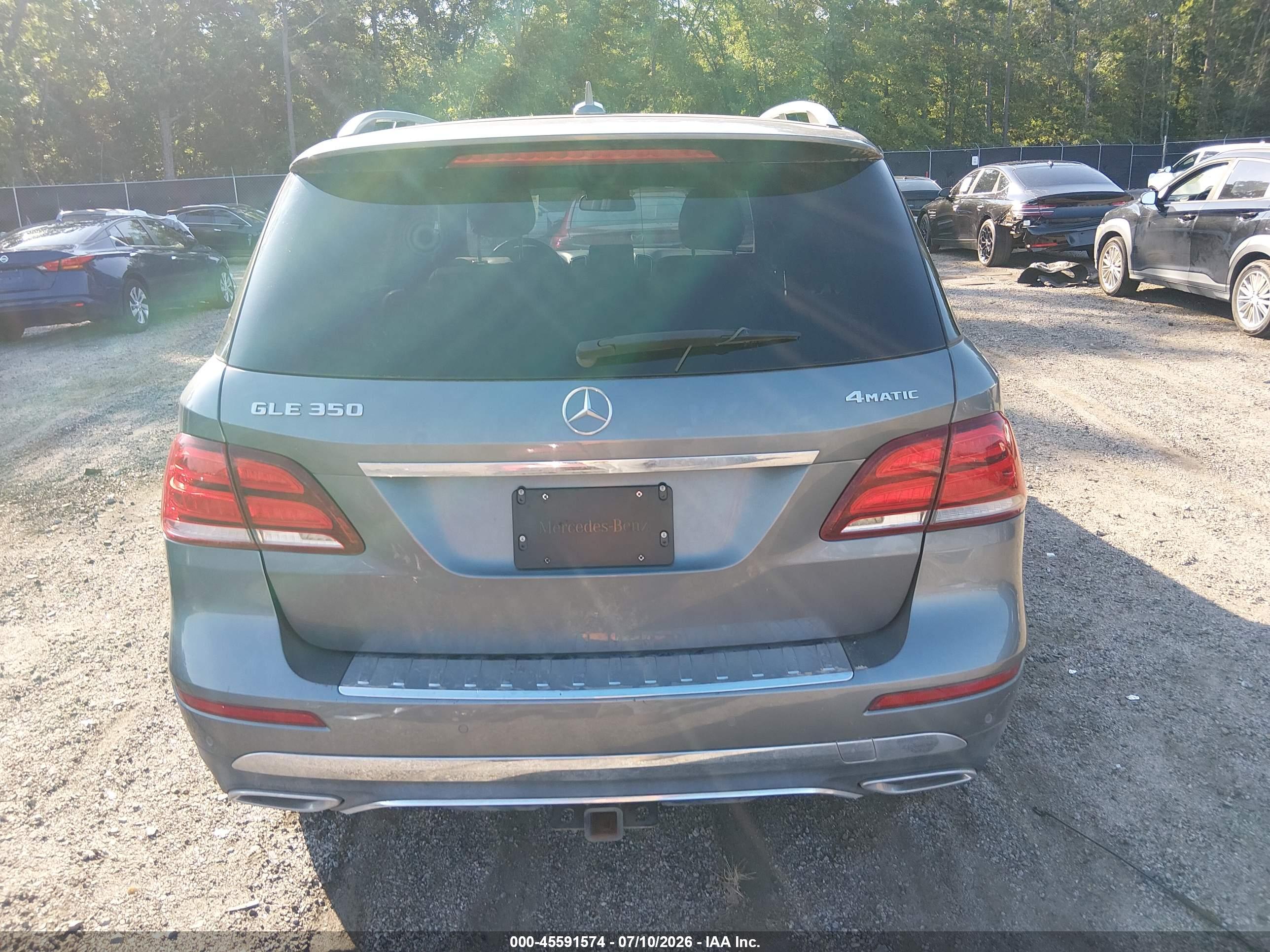 2017 MERCEDES-BENZ GLE 350 4MATIC