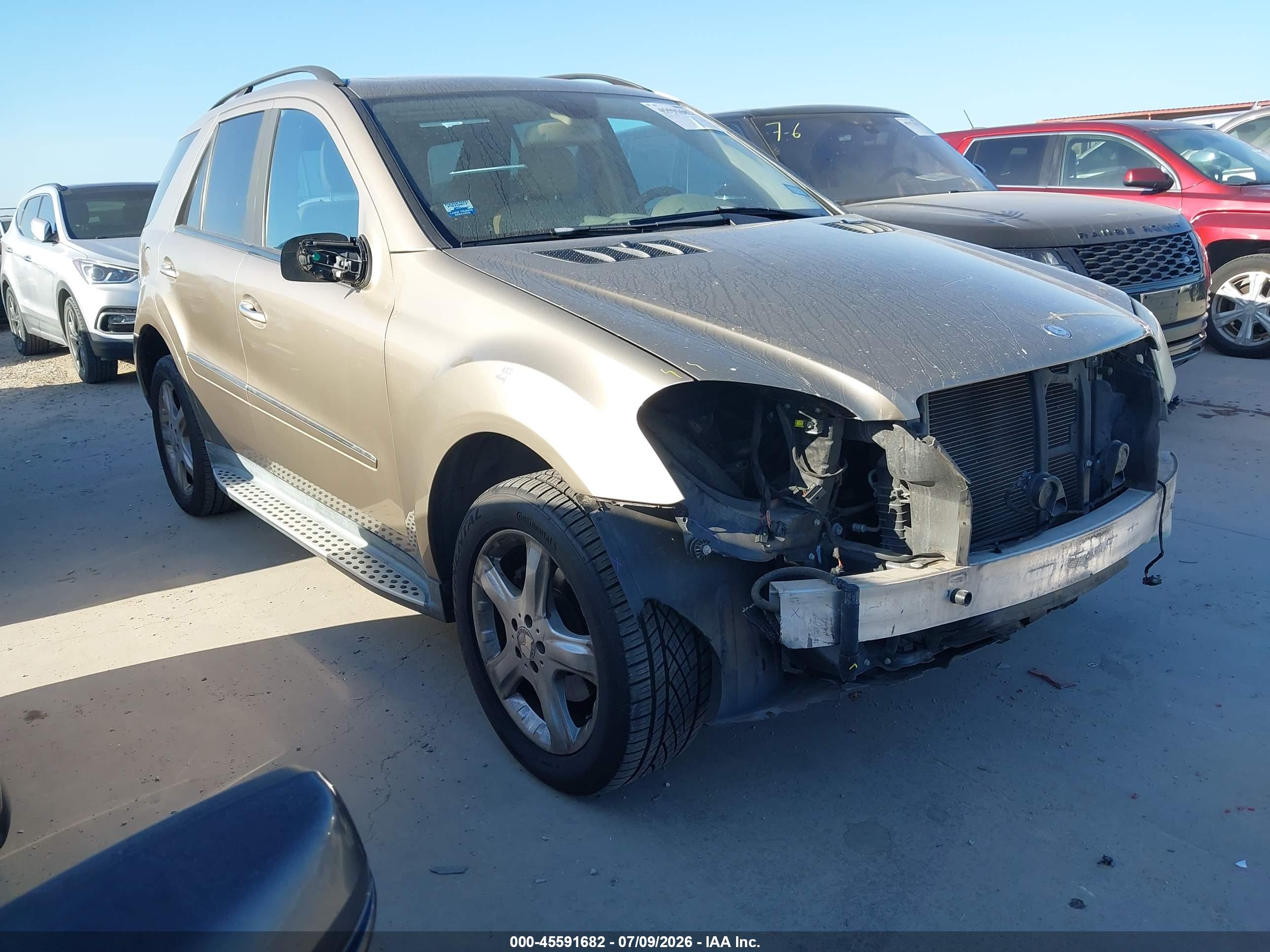 2008 MERCEDES-BENZ M-CLASS ML550 4 MATIC