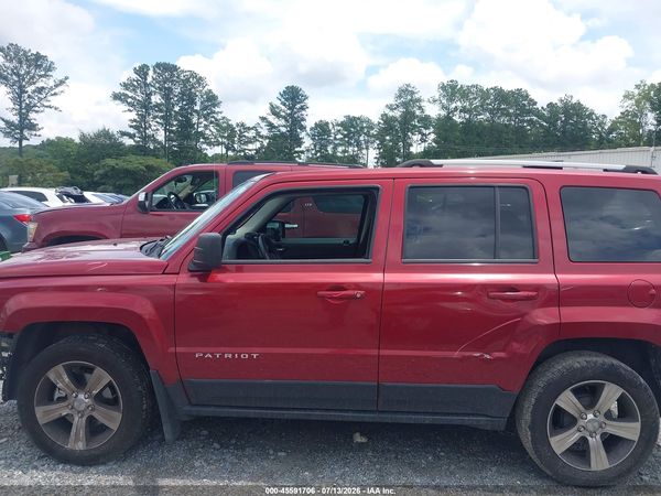 2016 JEEP PATRIOT HIGH ALTITUDE EDITION