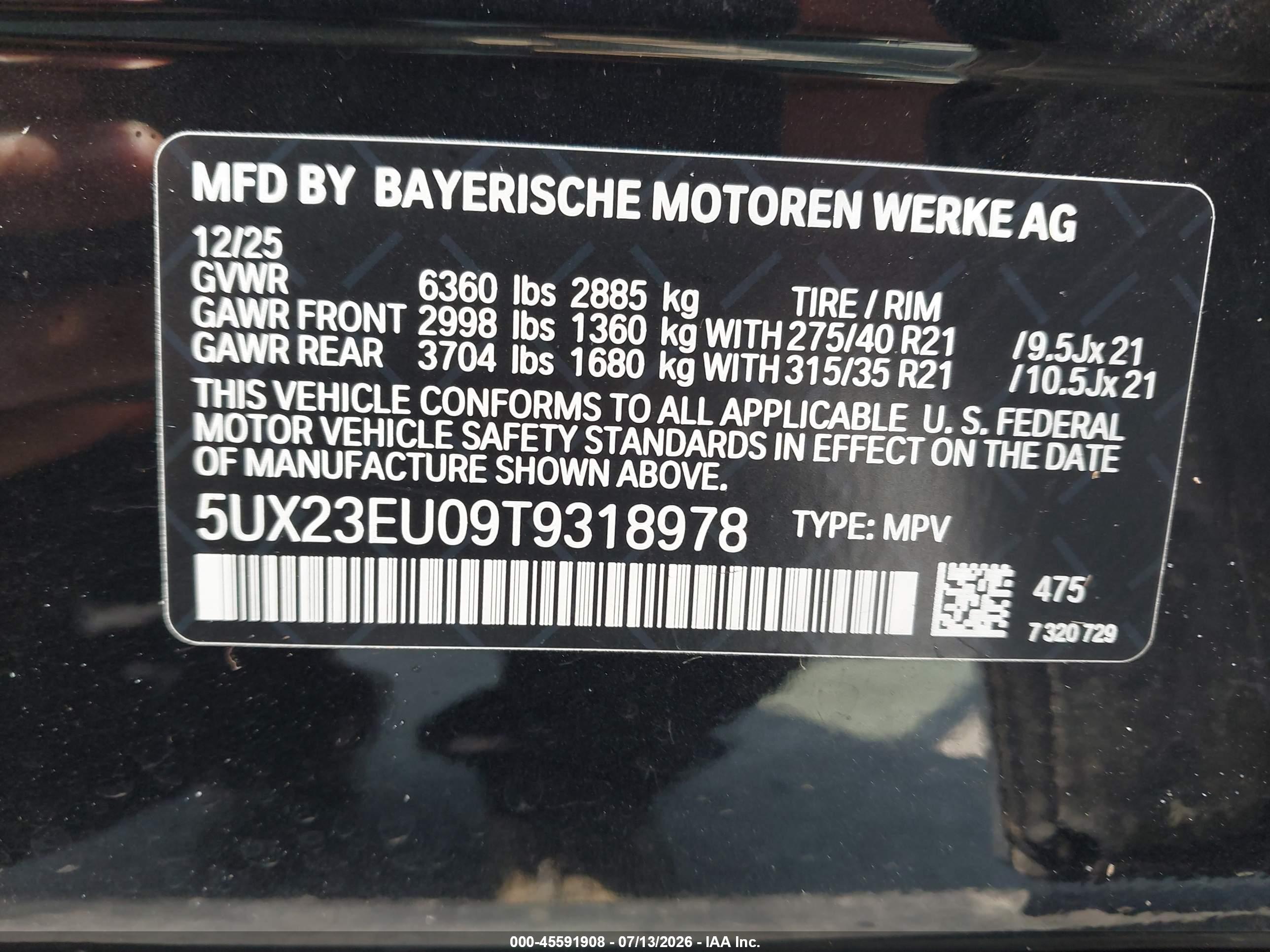 2026 BMW X5 XDRIVE40I