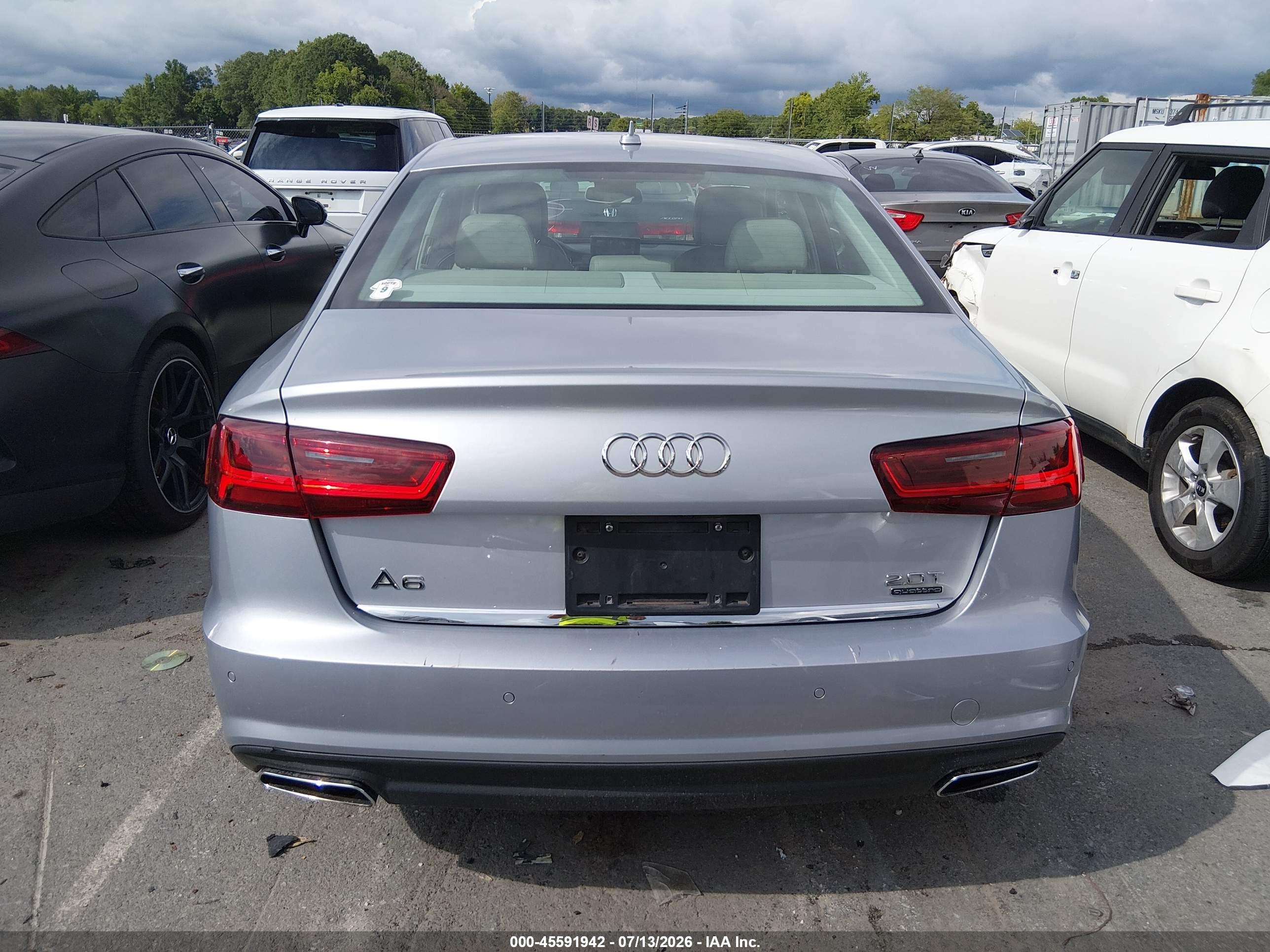 2018 AUDI A6 2.0T PREMIUM PLUS