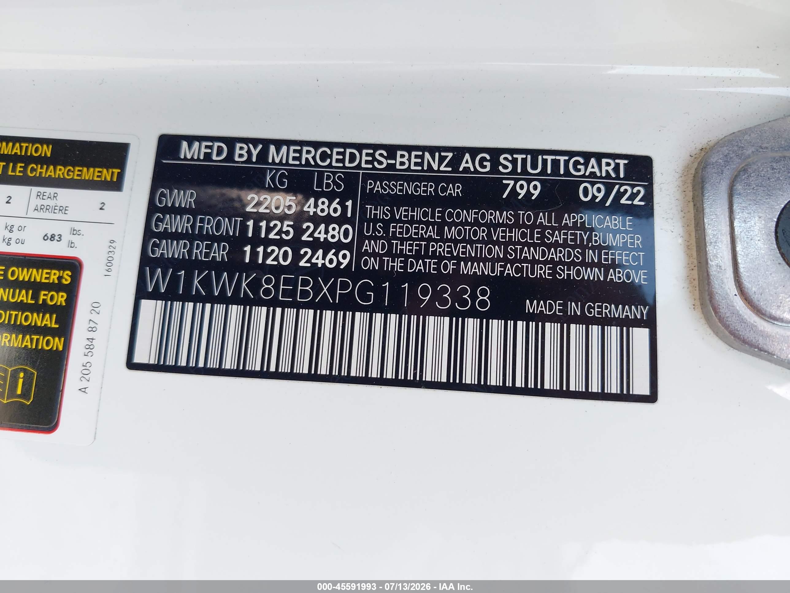 2023 MERCEDES-BENZ C 300 4MATIC CABRIOLET