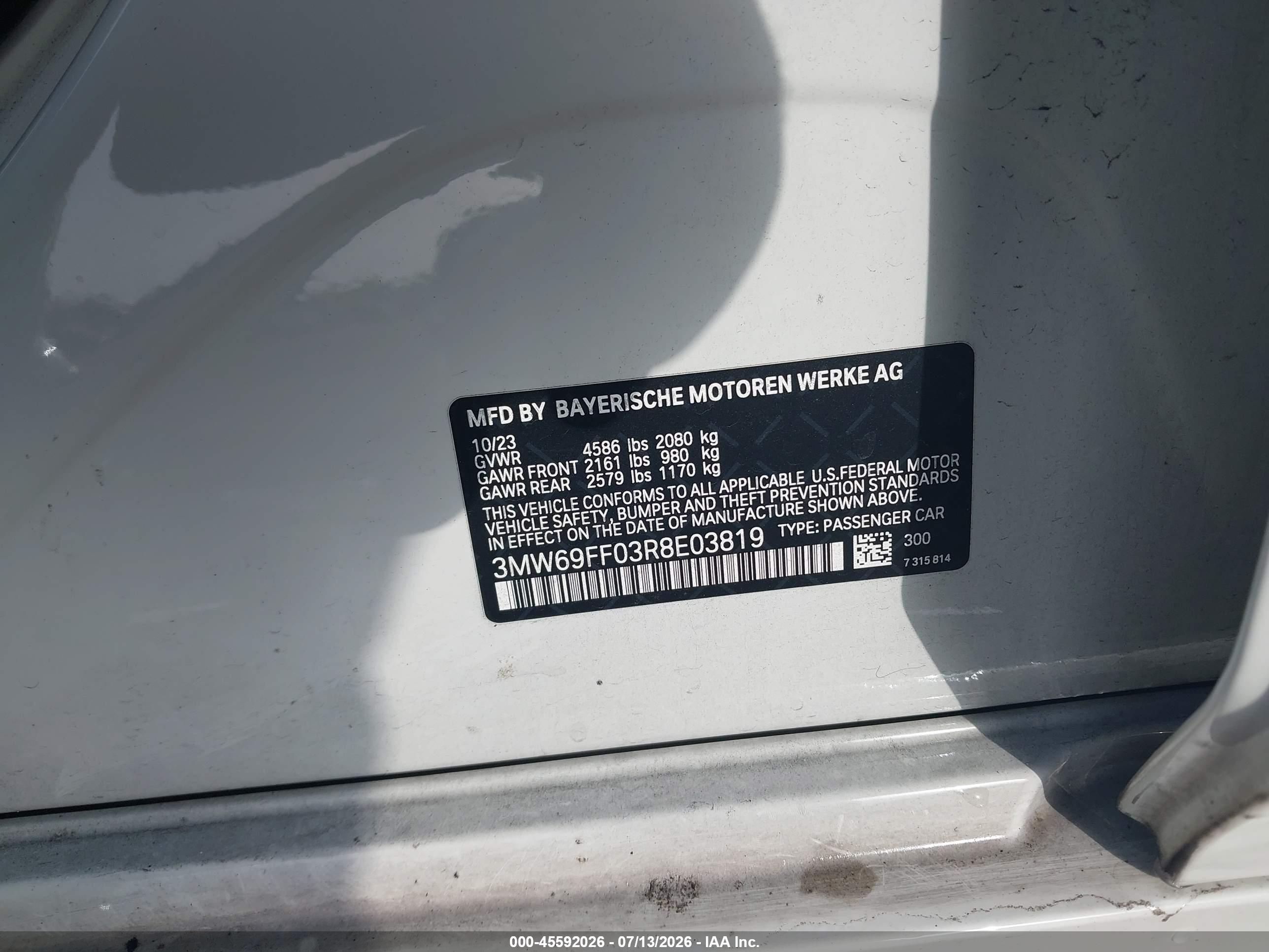 2024 BMW 330I