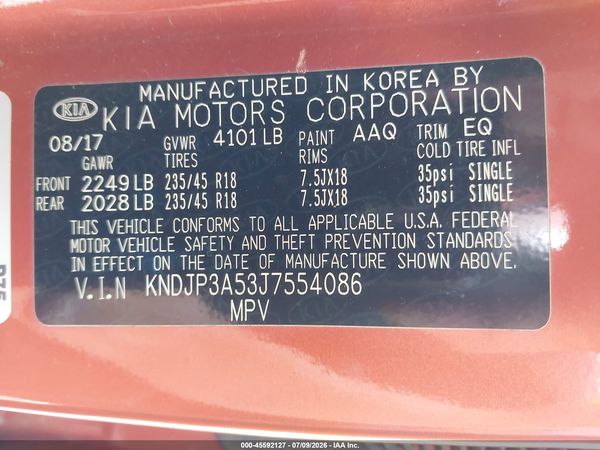 2018 KIA SOUL +