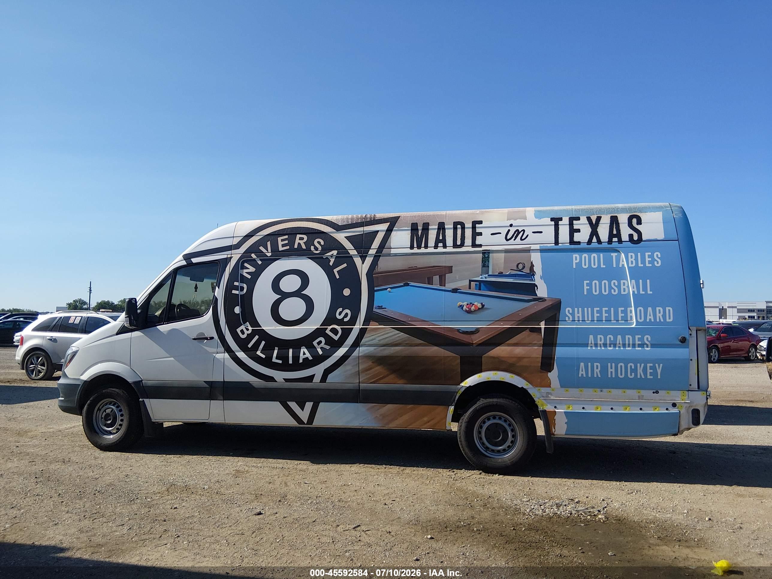2014 MERCEDES-BENZ SPRINTER 2500 HIGH ROOF