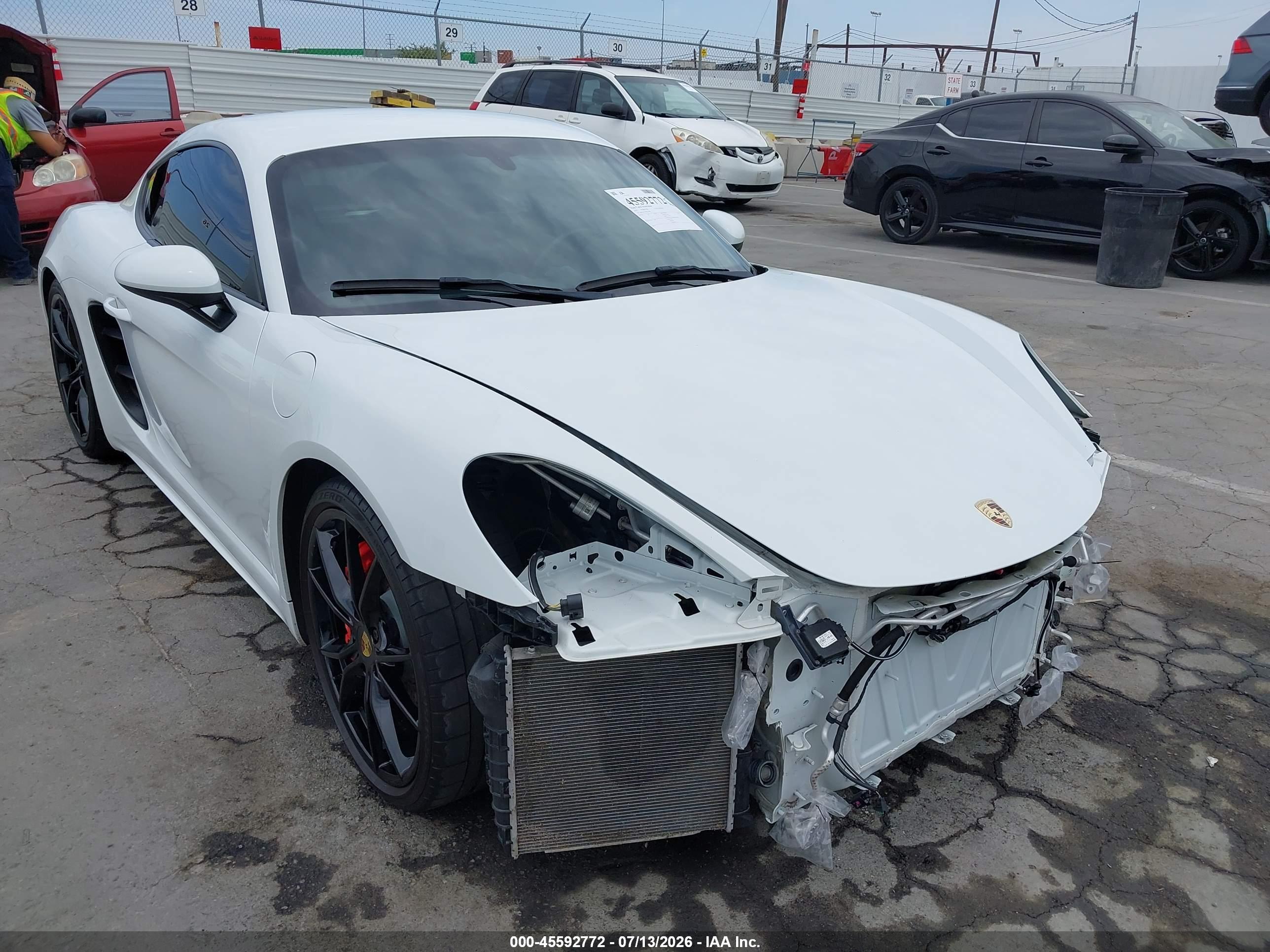 2018 PORSCHE 718 CAYMAN S