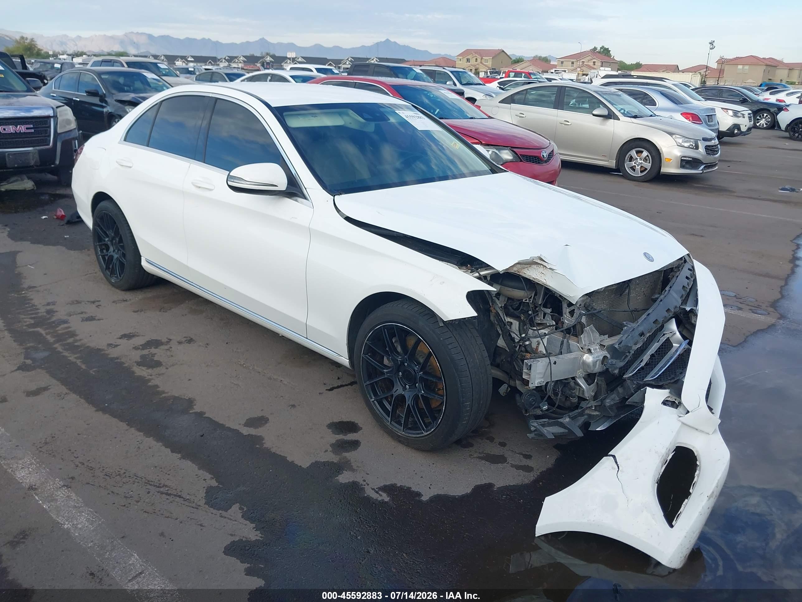 2016 MERCEDES-BENZ C 300 4MATIC
