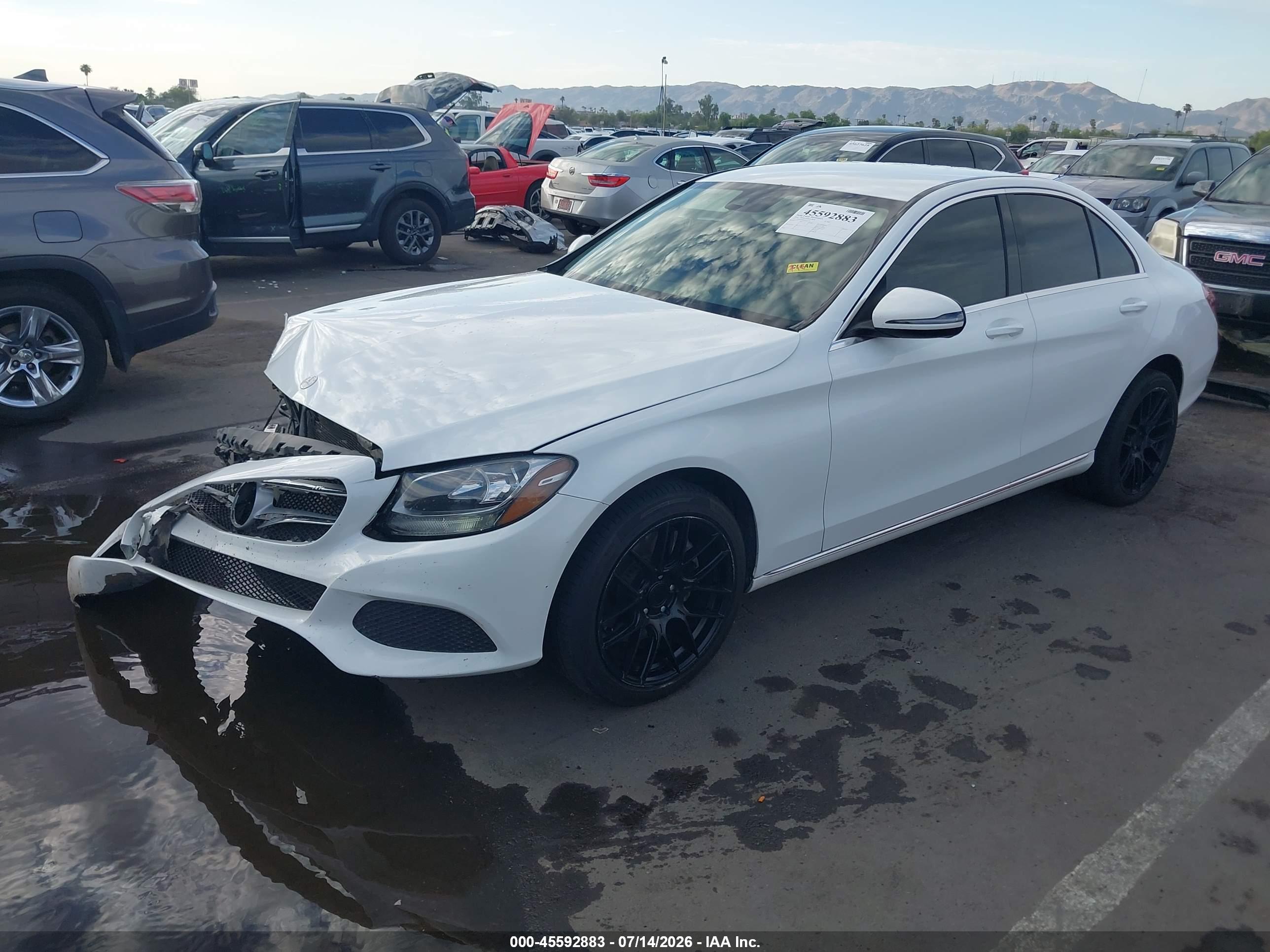 2016 MERCEDES-BENZ C 300 4MATIC