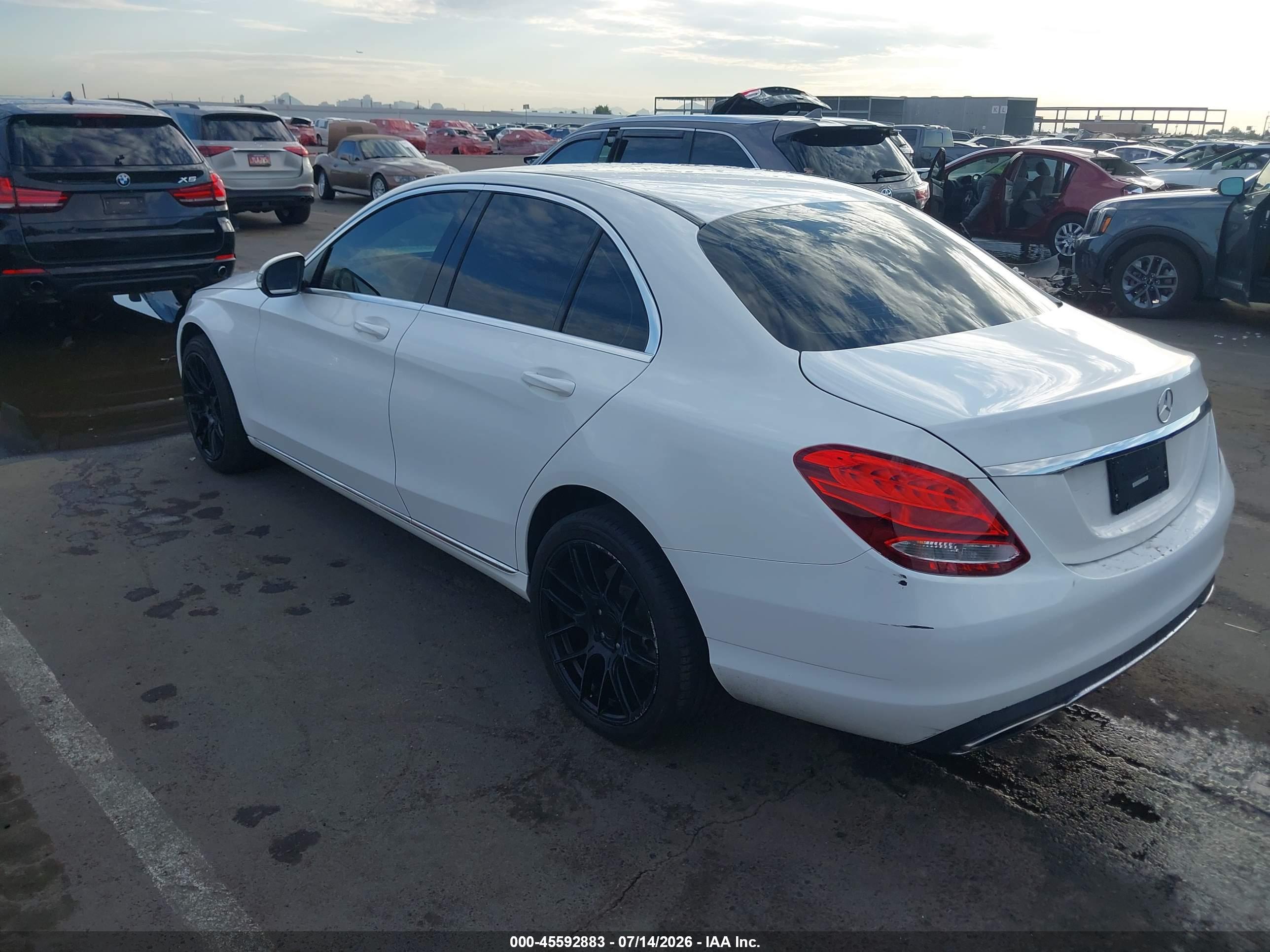2016 MERCEDES-BENZ C 300 4MATIC