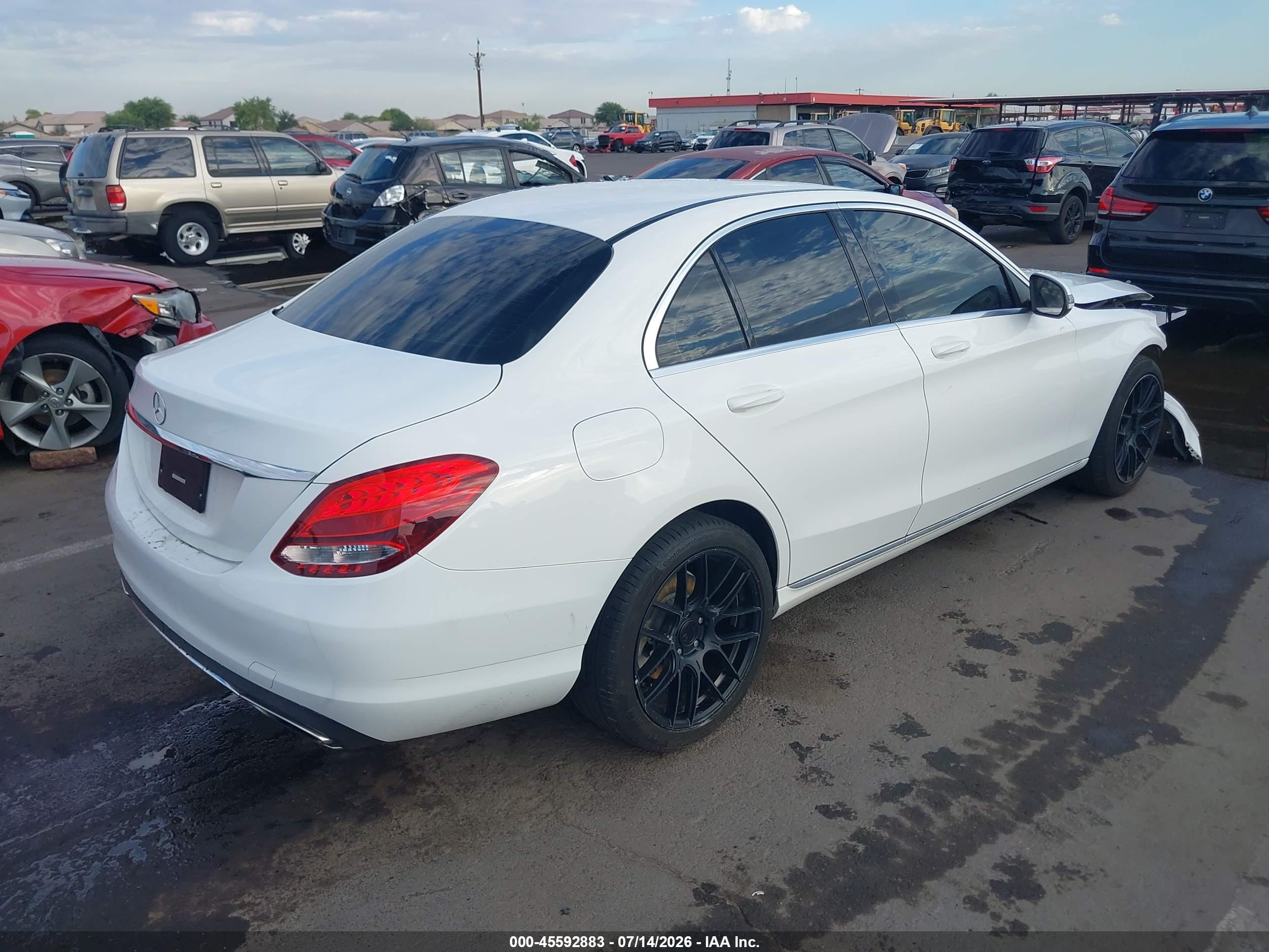 2016 MERCEDES-BENZ C 300 4MATIC