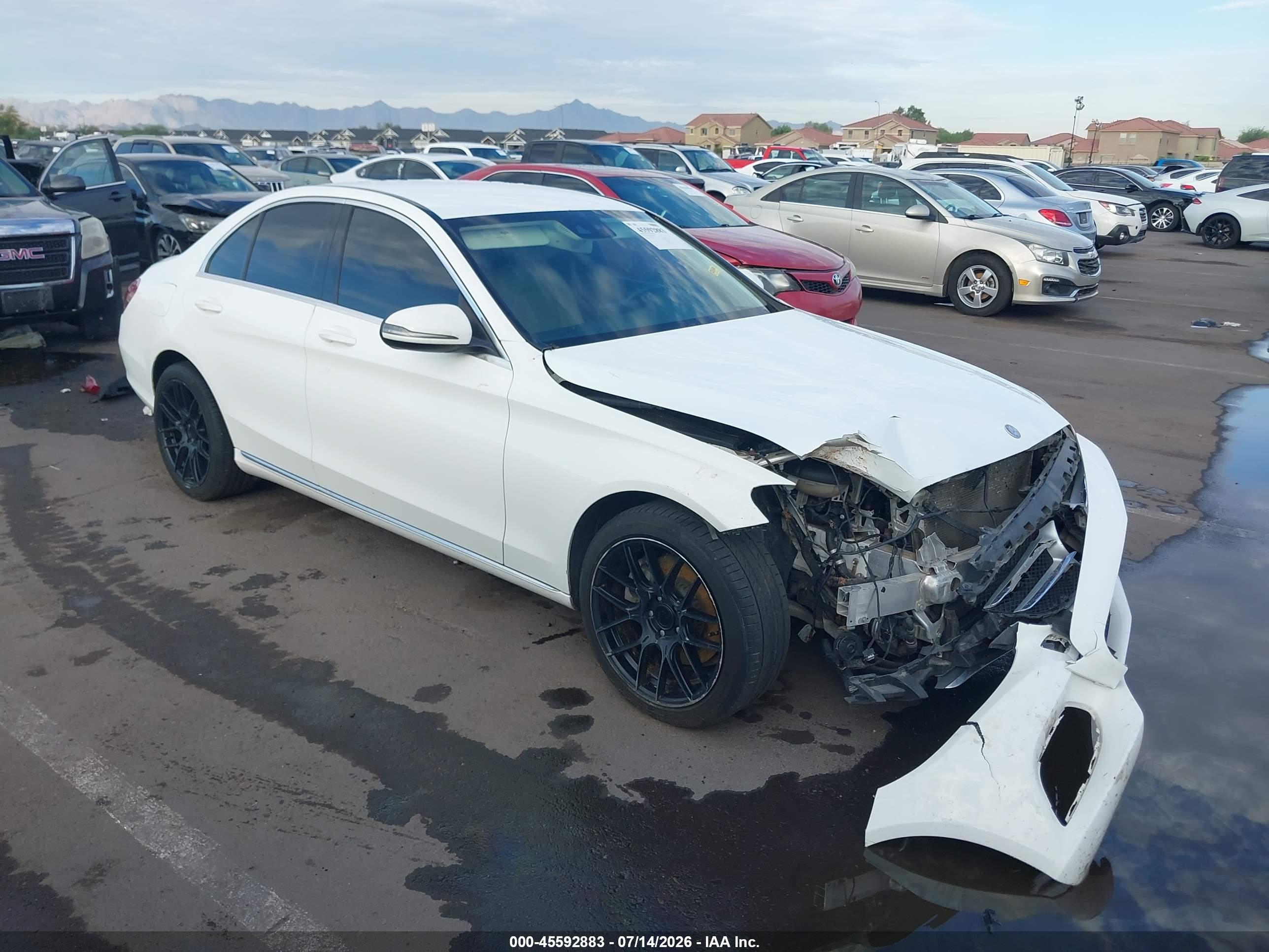 2016 MERCEDES-BENZ C 300 4MATIC