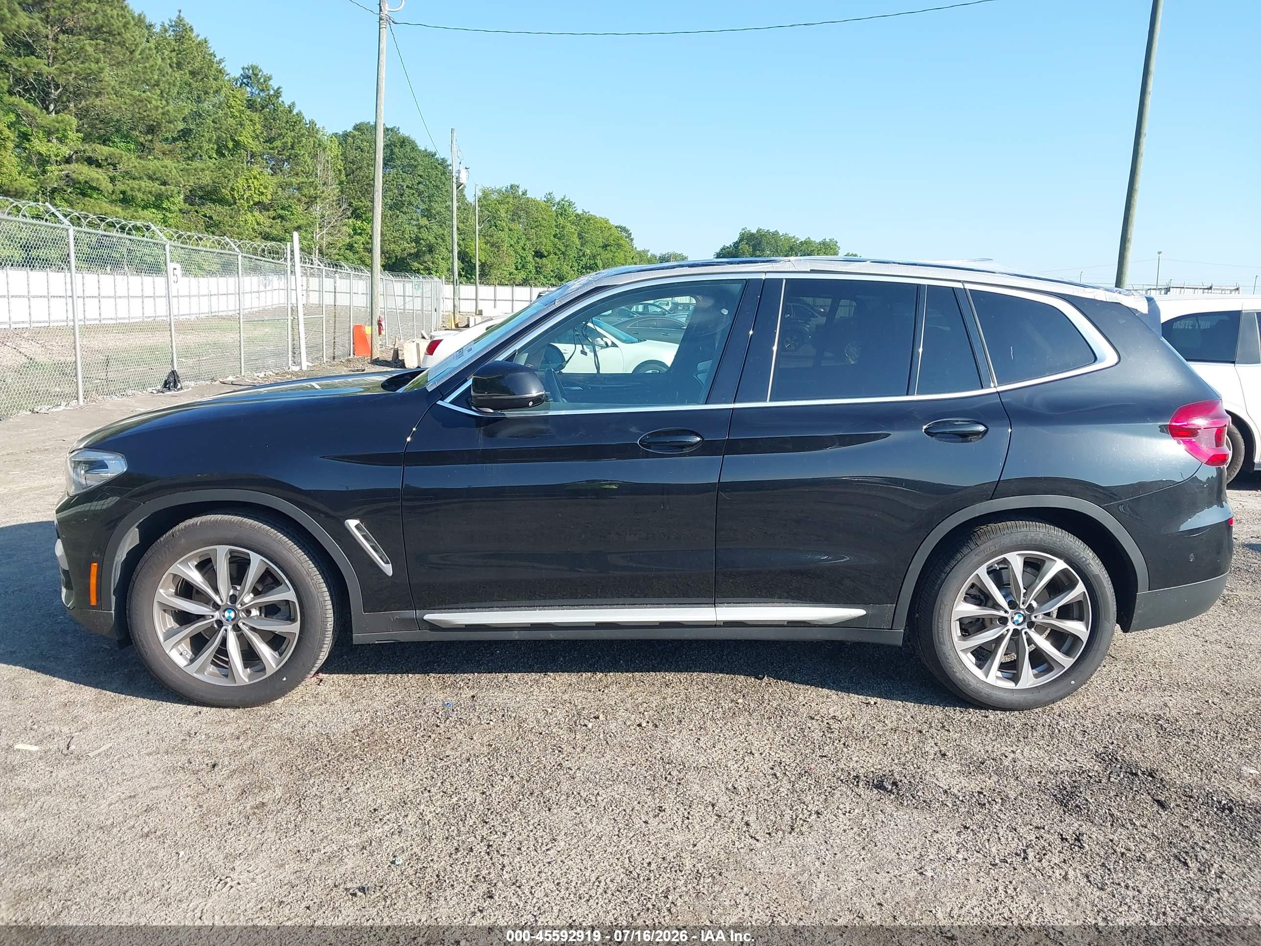 2019 BMW X3 SDRIVE30I