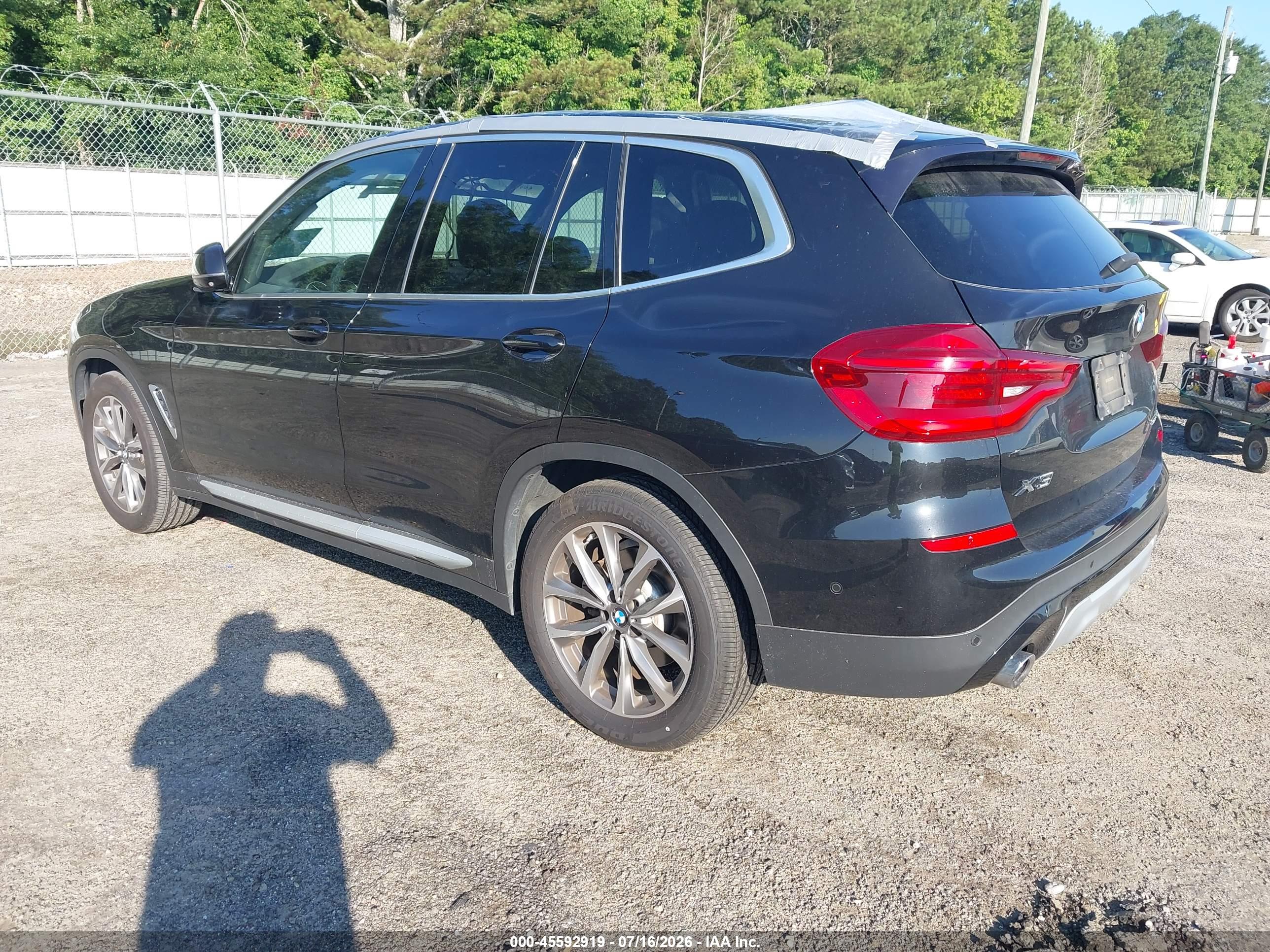 2019 BMW X3 SDRIVE30I