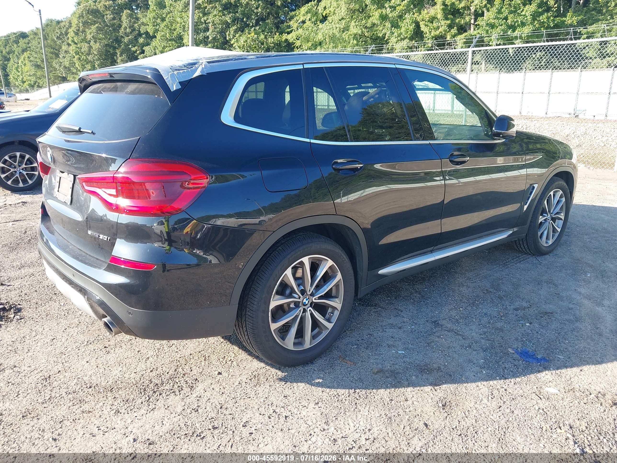 2019 BMW X3 SDRIVE30I