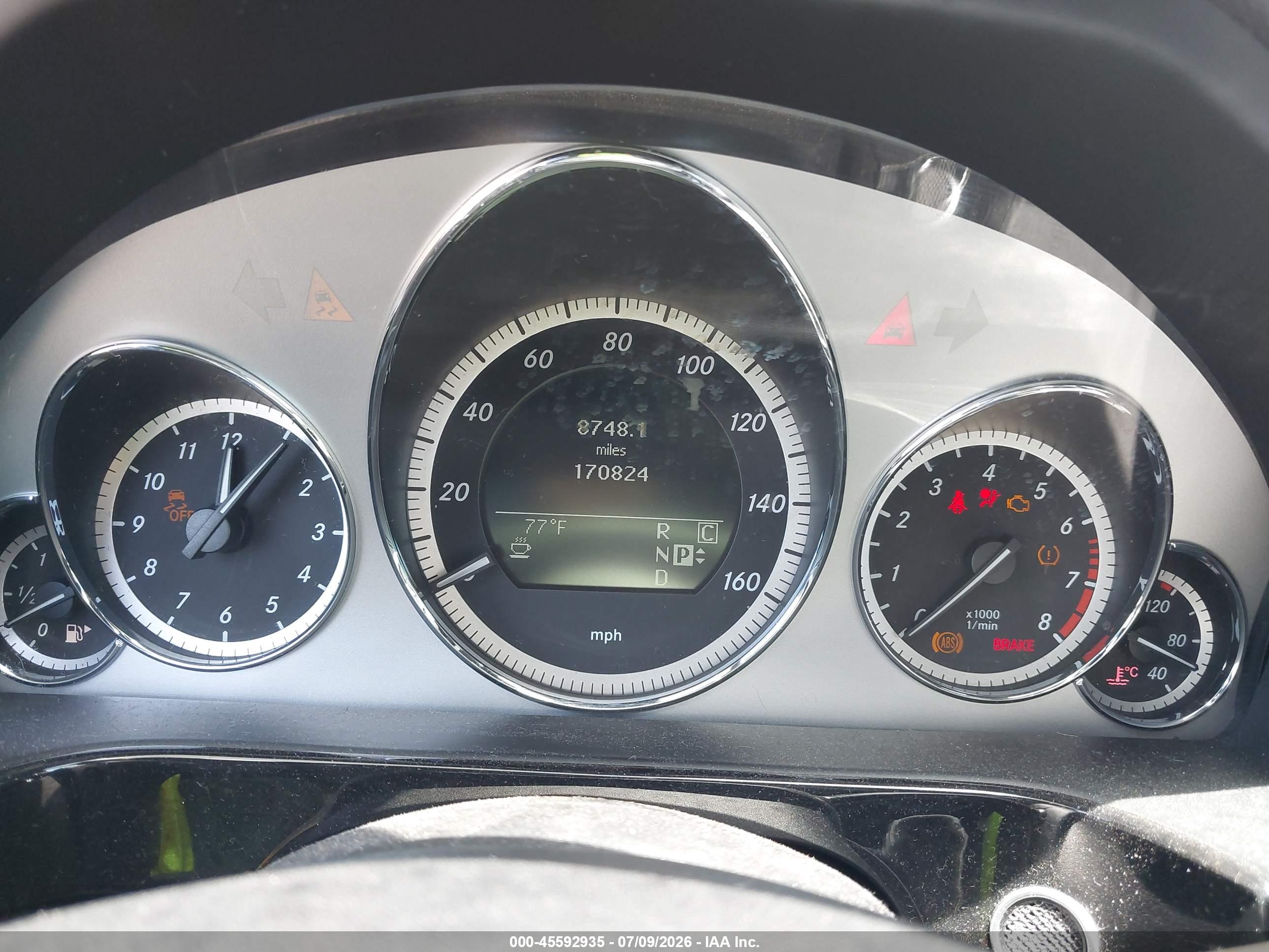 2010 MERCEDES-BENZ E 350 E350